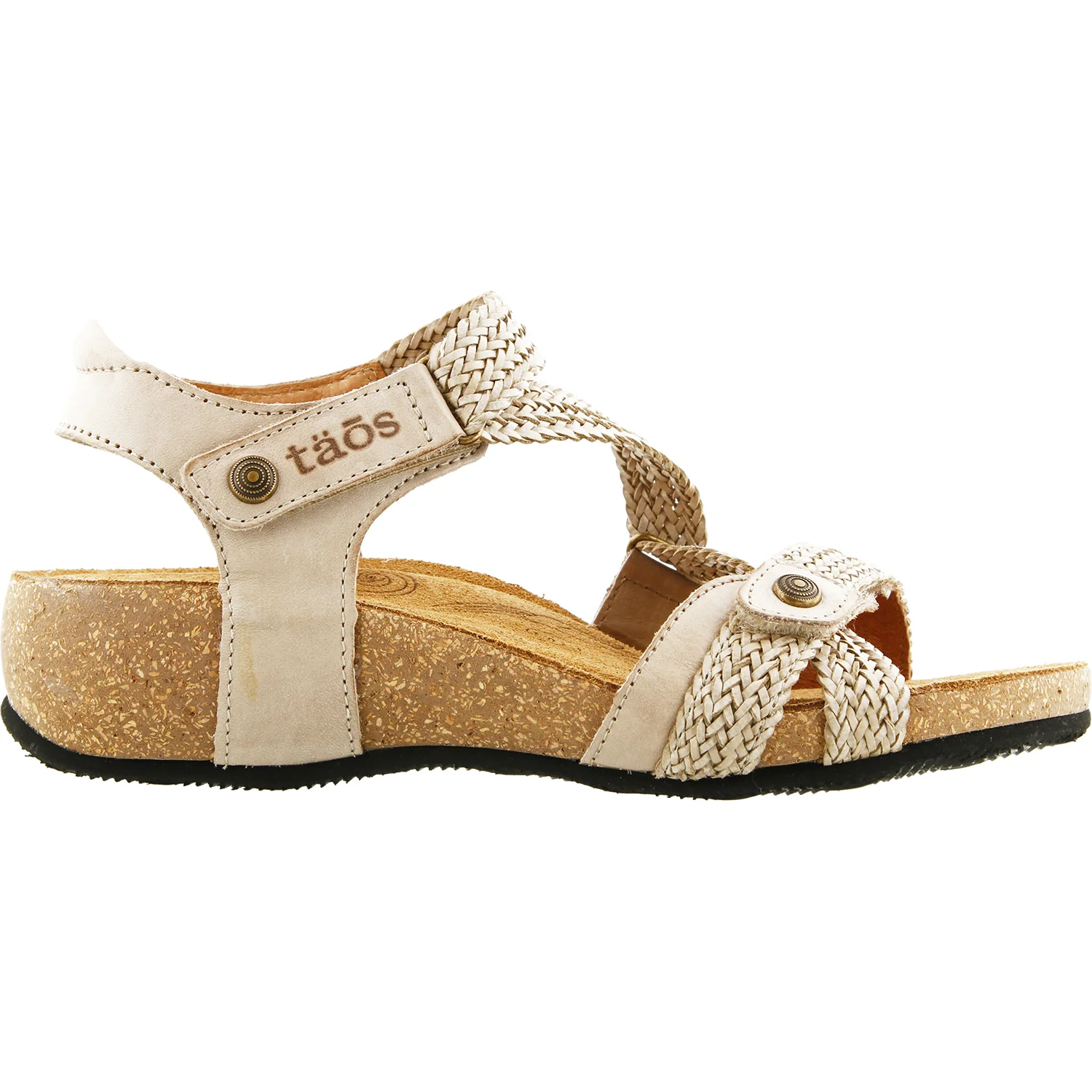 Taos Trulie Women's Sandals Stone Leather