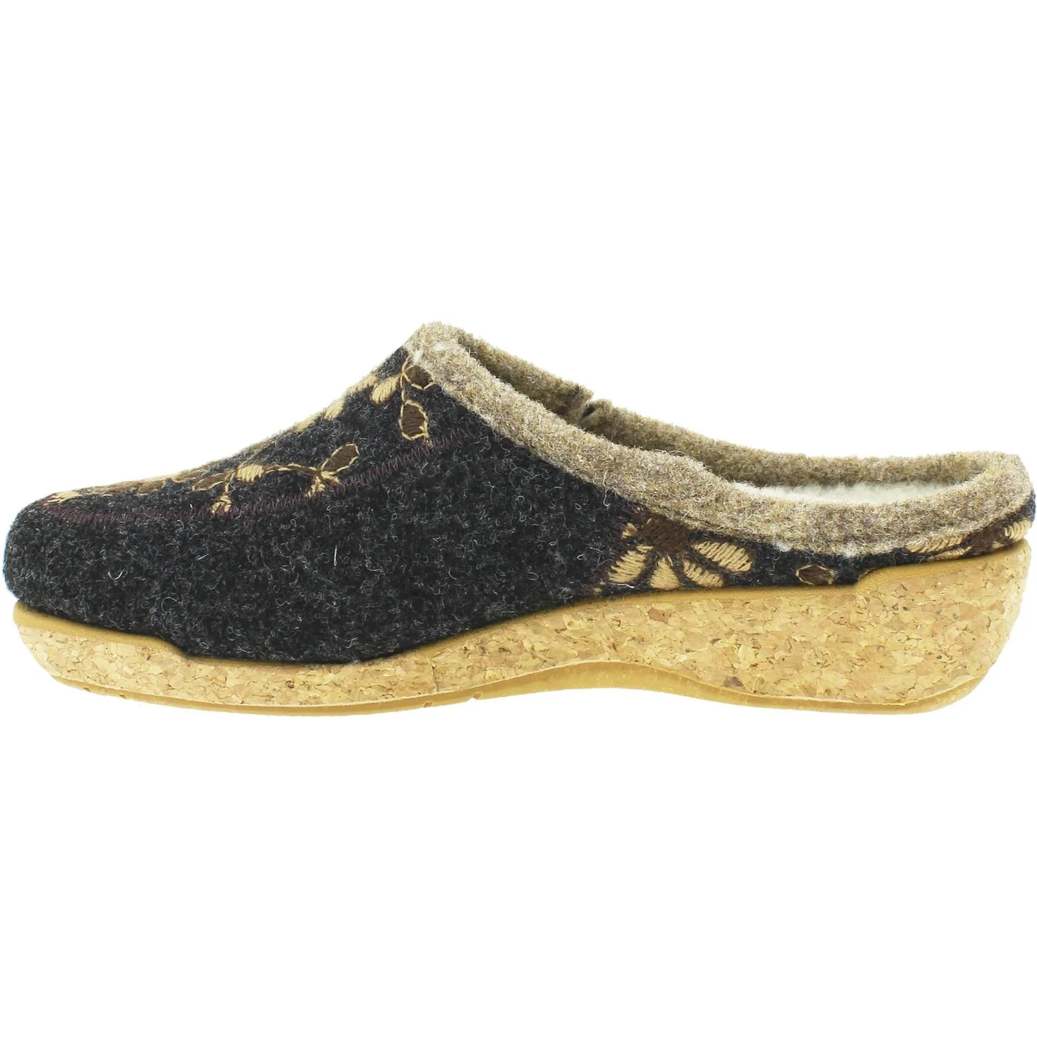 Taos Woolderness 2 Women's Clogs Charcoal Wool - Image 3
