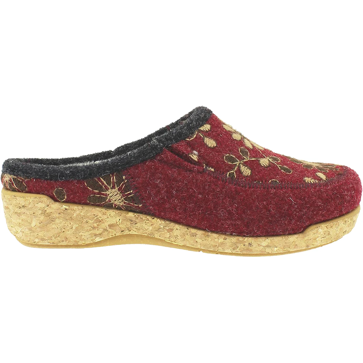 Taos Woolderness 2 Women's Clogs Cranberry Wool