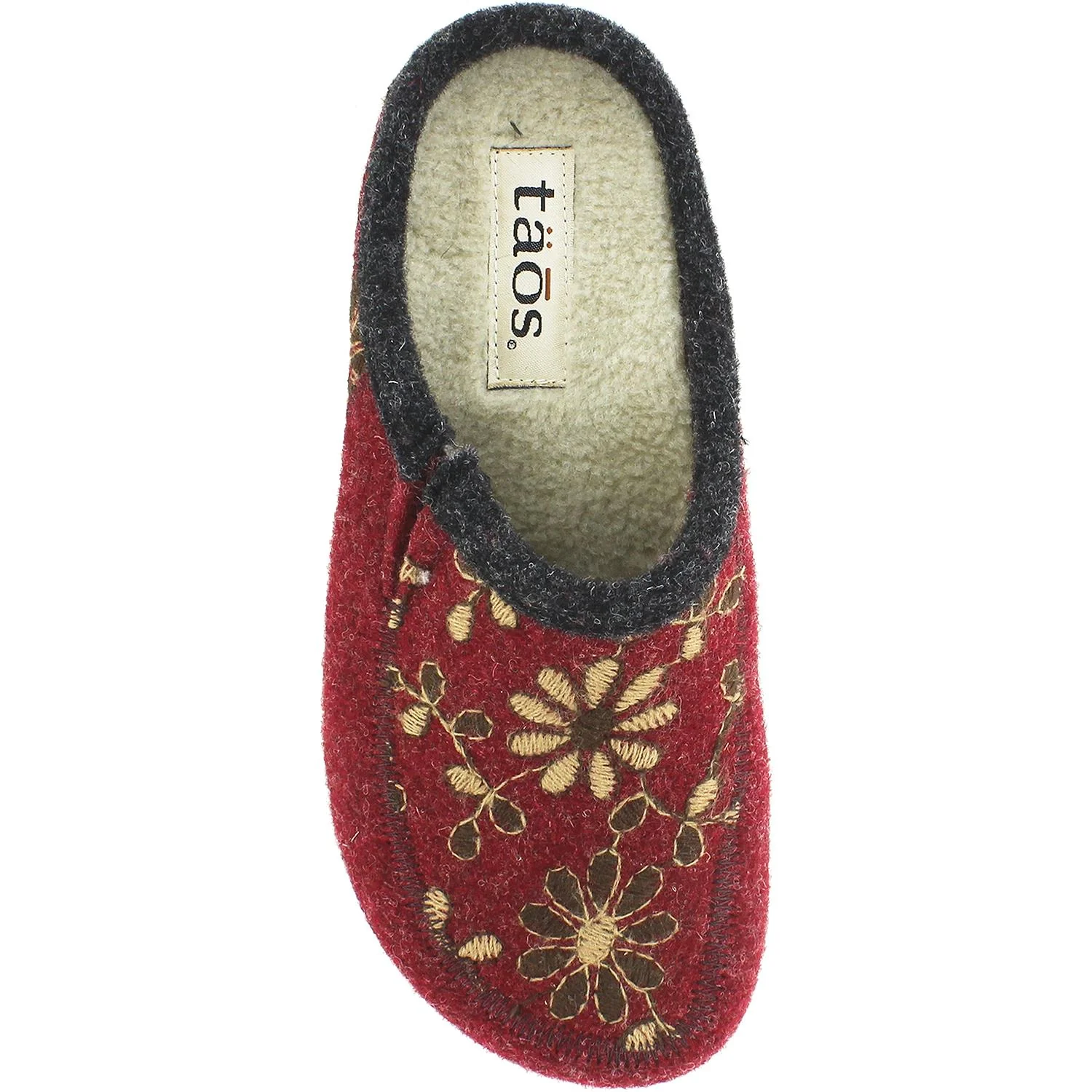 Taos Woolderness 2 Women's Clogs Cranberry Wool - Image 2
