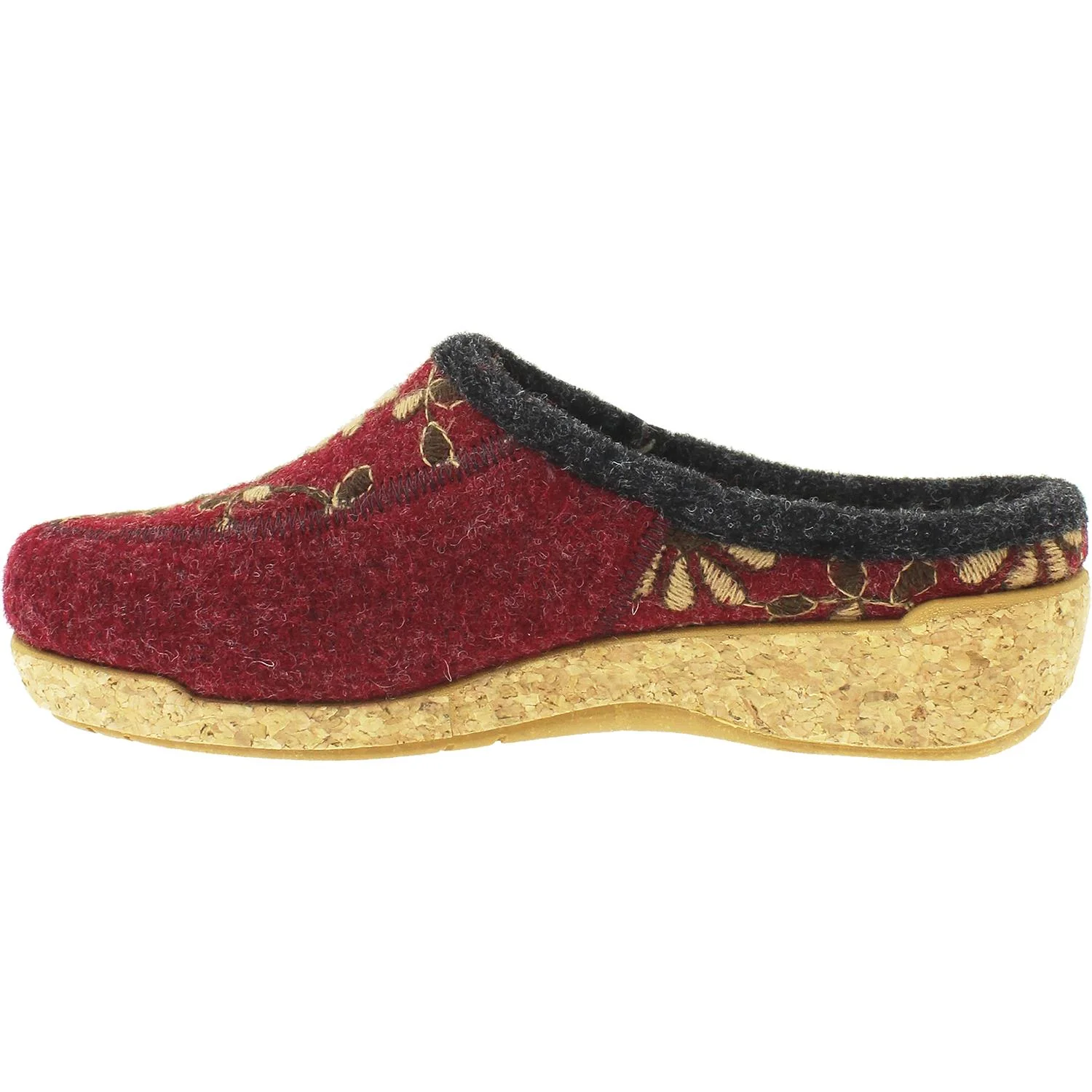 Taos Woolderness 2 Women's Clogs Cranberry Wool - Image 3
