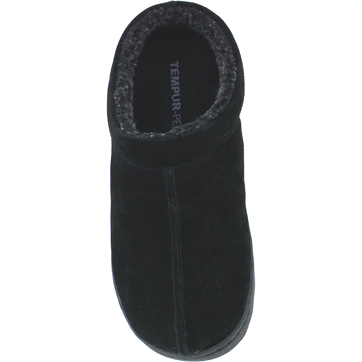 Tempur-Pedic Arlow Men's Tempur-Pedic Slippers Black Suede - Image 2