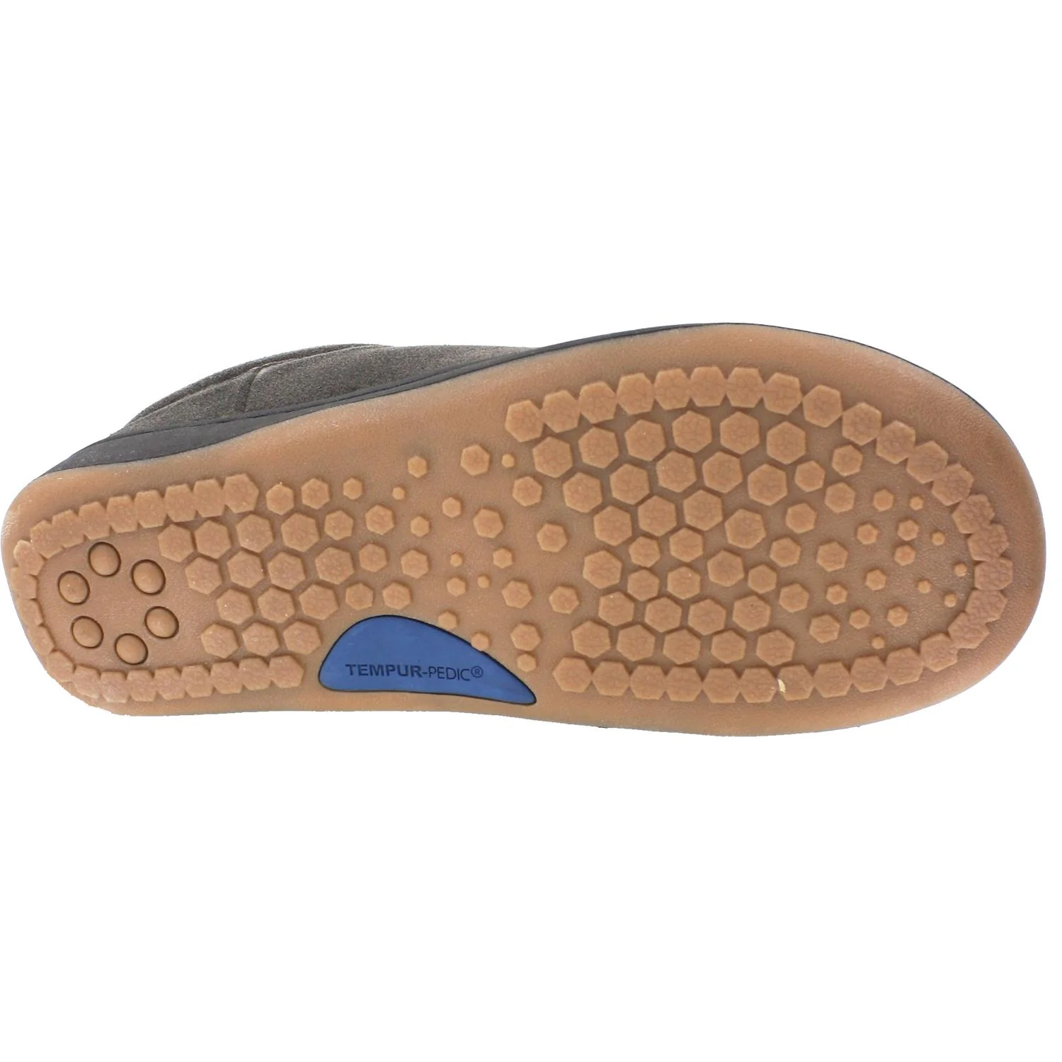 Tempur-Pedic Arlow Men's Tempur-Pedic Slippers Charcoal Suede - Image 4
