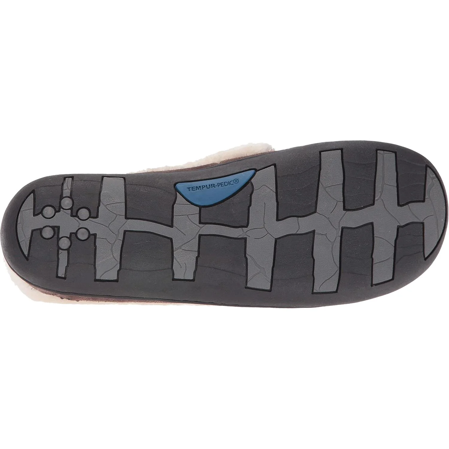 Tempur-Pedic Laurin Women's Slippers Grey Suede - Image 4