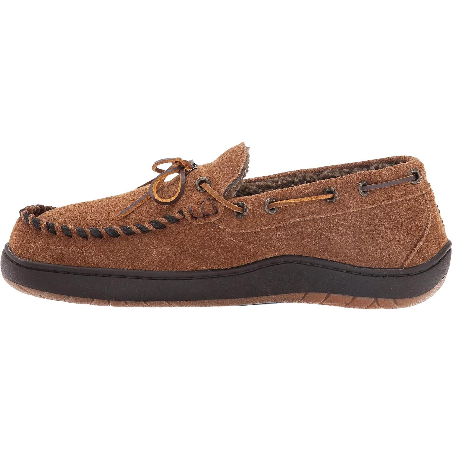 Tempur-Pedic Therman Men's Slippers Chestnut Suede - Image 3