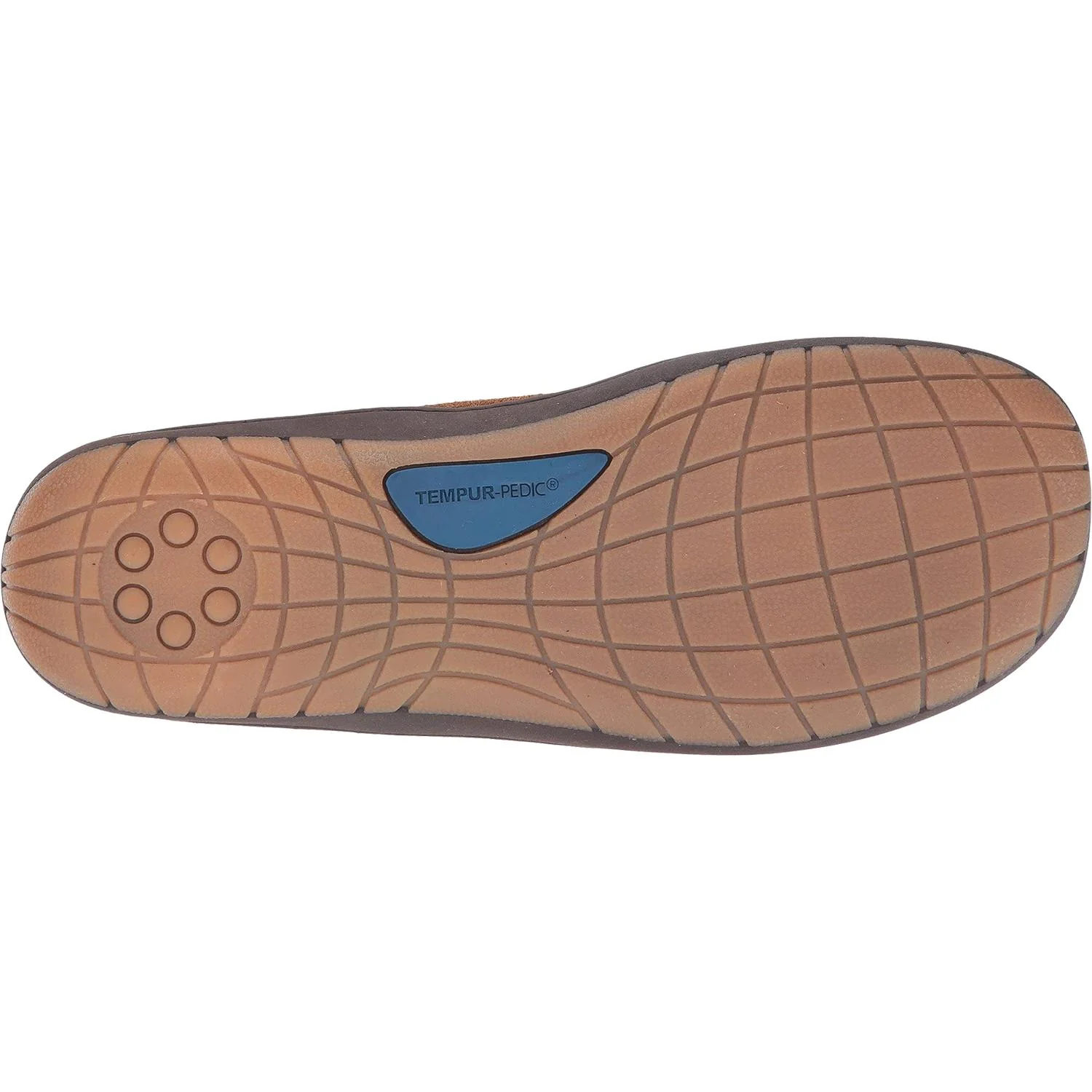 Tempur-Pedic Therman Men's Slippers Chestnut Suede - Image 4