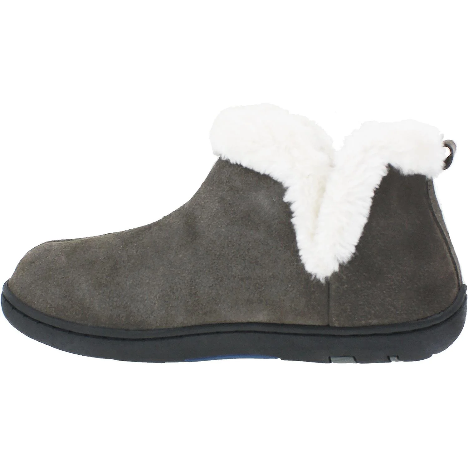 Tempur-Pedic Vallery Women's Tempur-Pedic Slippers Grey Suede - Image 3