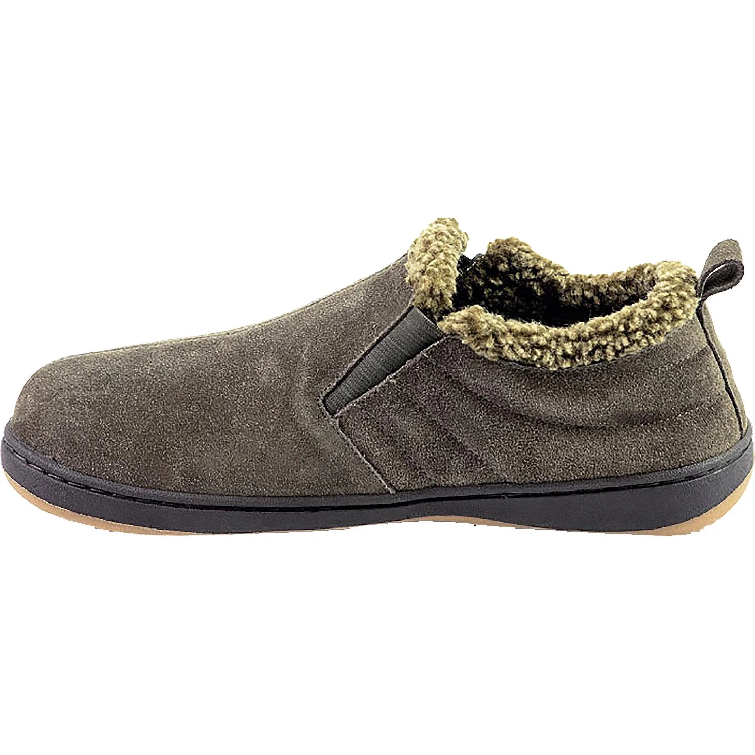 Tempur-Pedic Warrick Men's Slippers Charcoal Suede - Image 3