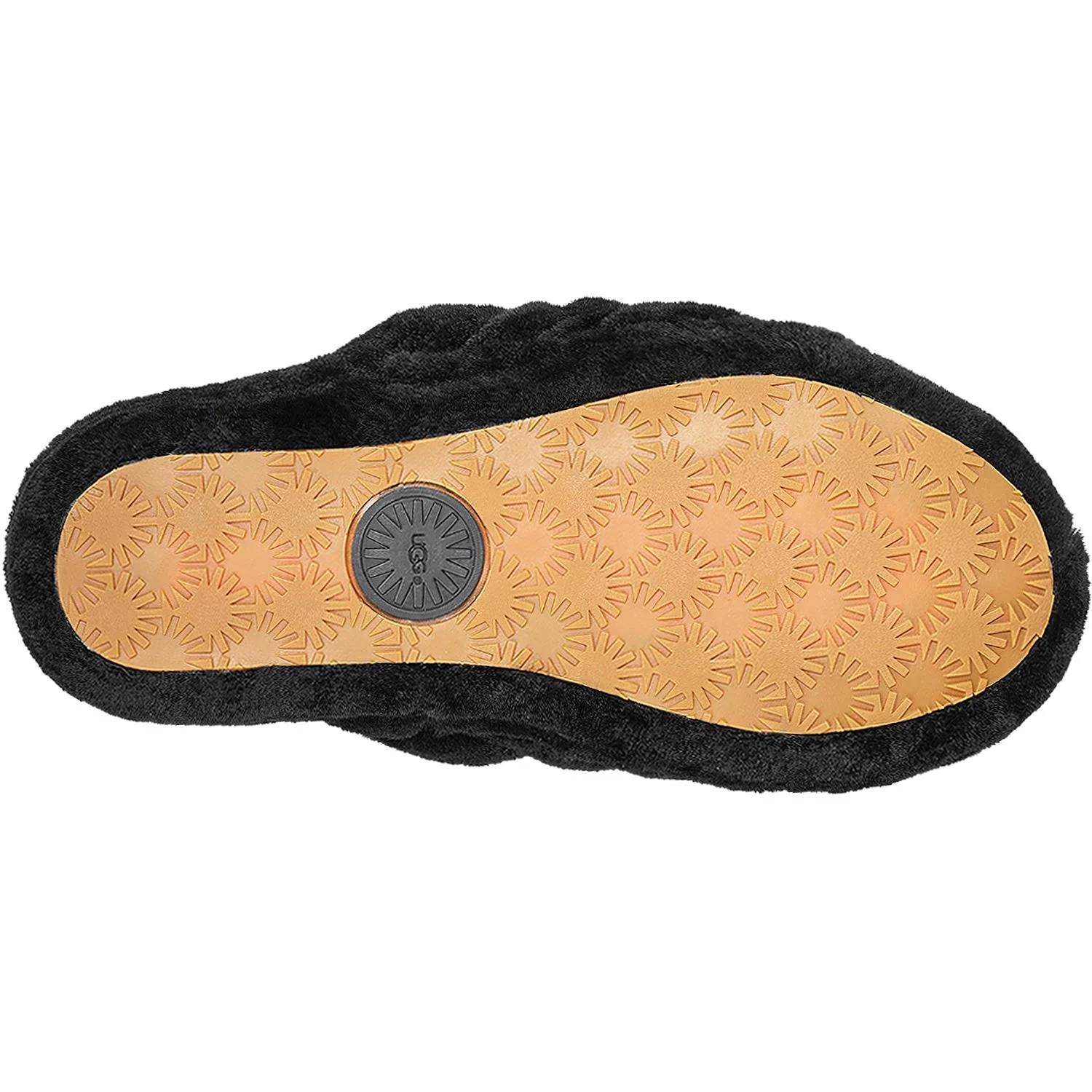 UGG Fluff Yeah Slide Women's Slippers Black Sheepskin - Image 4