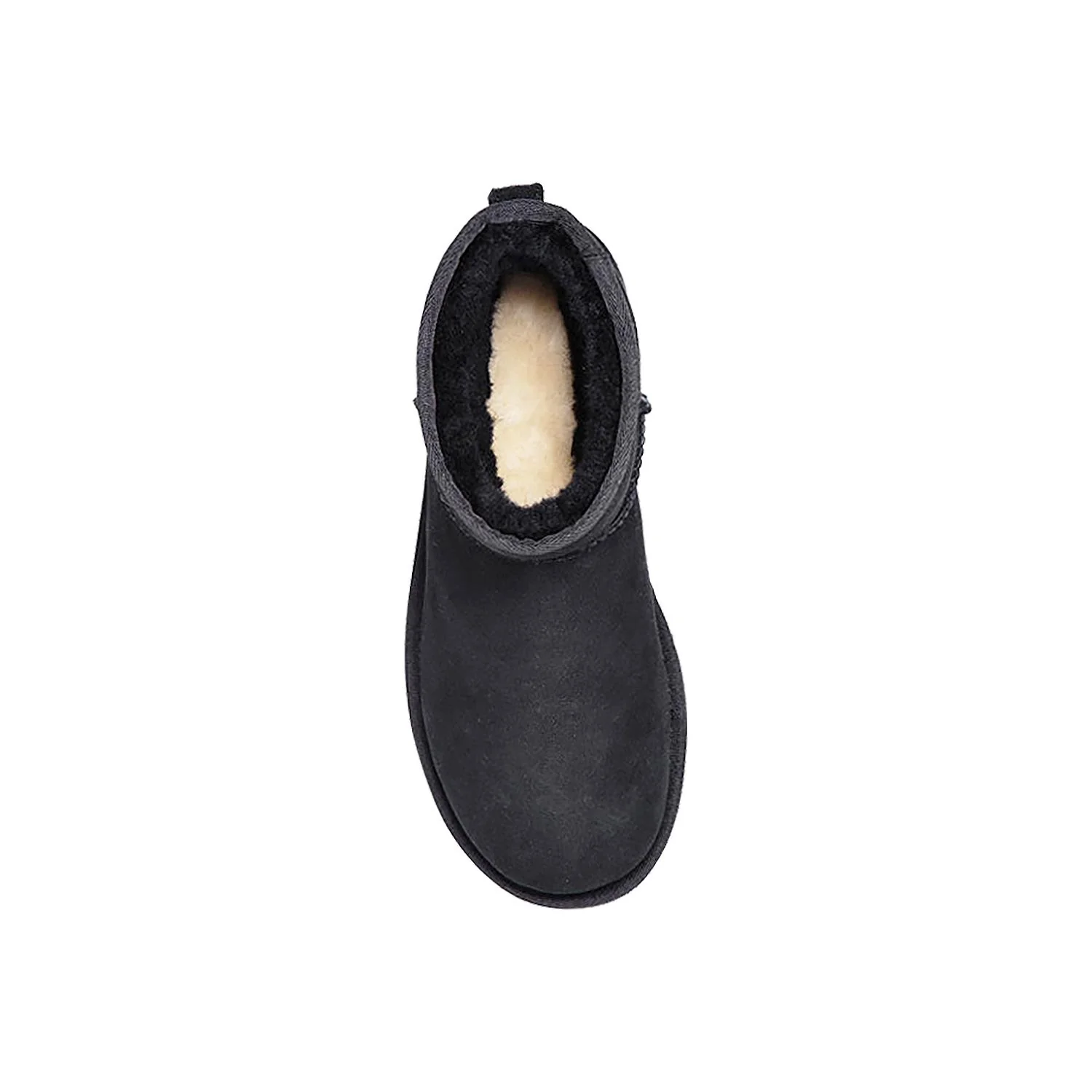 UGG Classic Mini II Women's Ankle Boots Black Sheepskin - Image 2