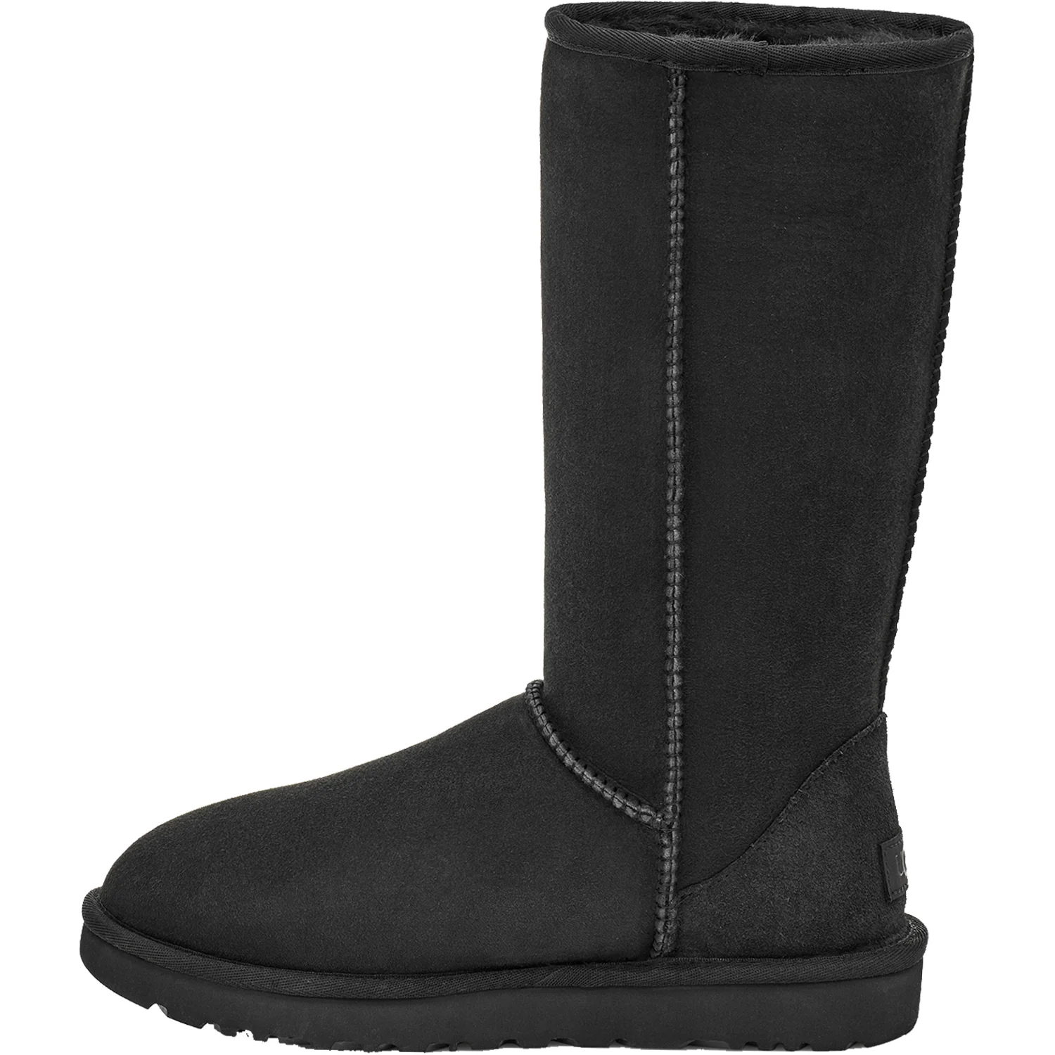 UGG Classic Tall II Women's Knee High Boots Black Sheepskin - Image 3