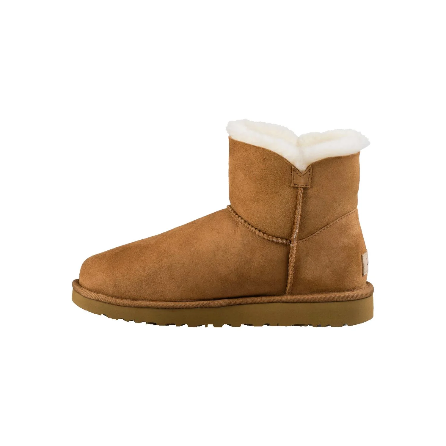 UGG Mini Bailey Button II Women's Chestnut Sheepskin - Image 2