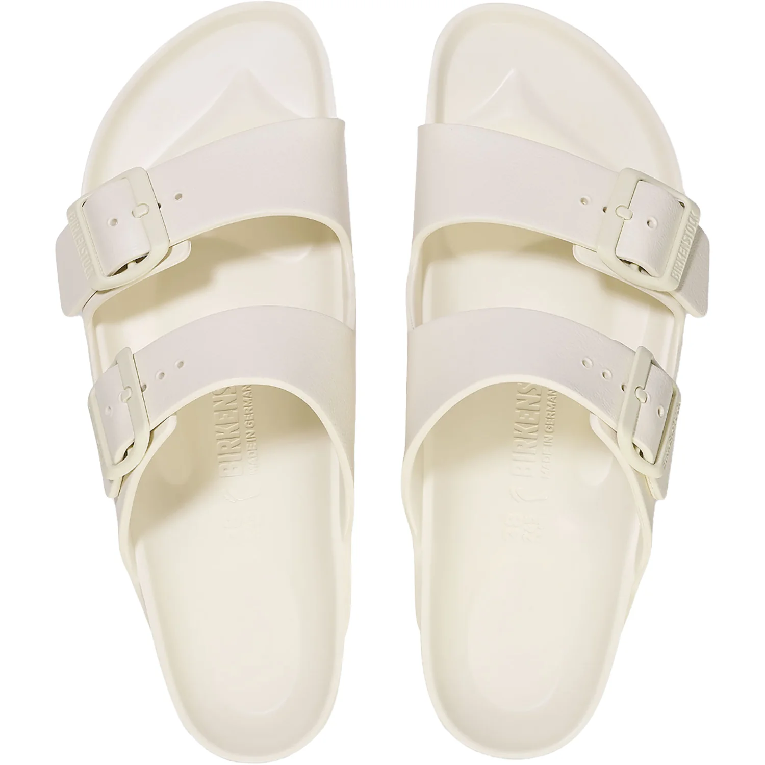 Birkenstock Arizona Essentials Unisex Vegan Sandals Eggshell EVA Synthetic - Image 2