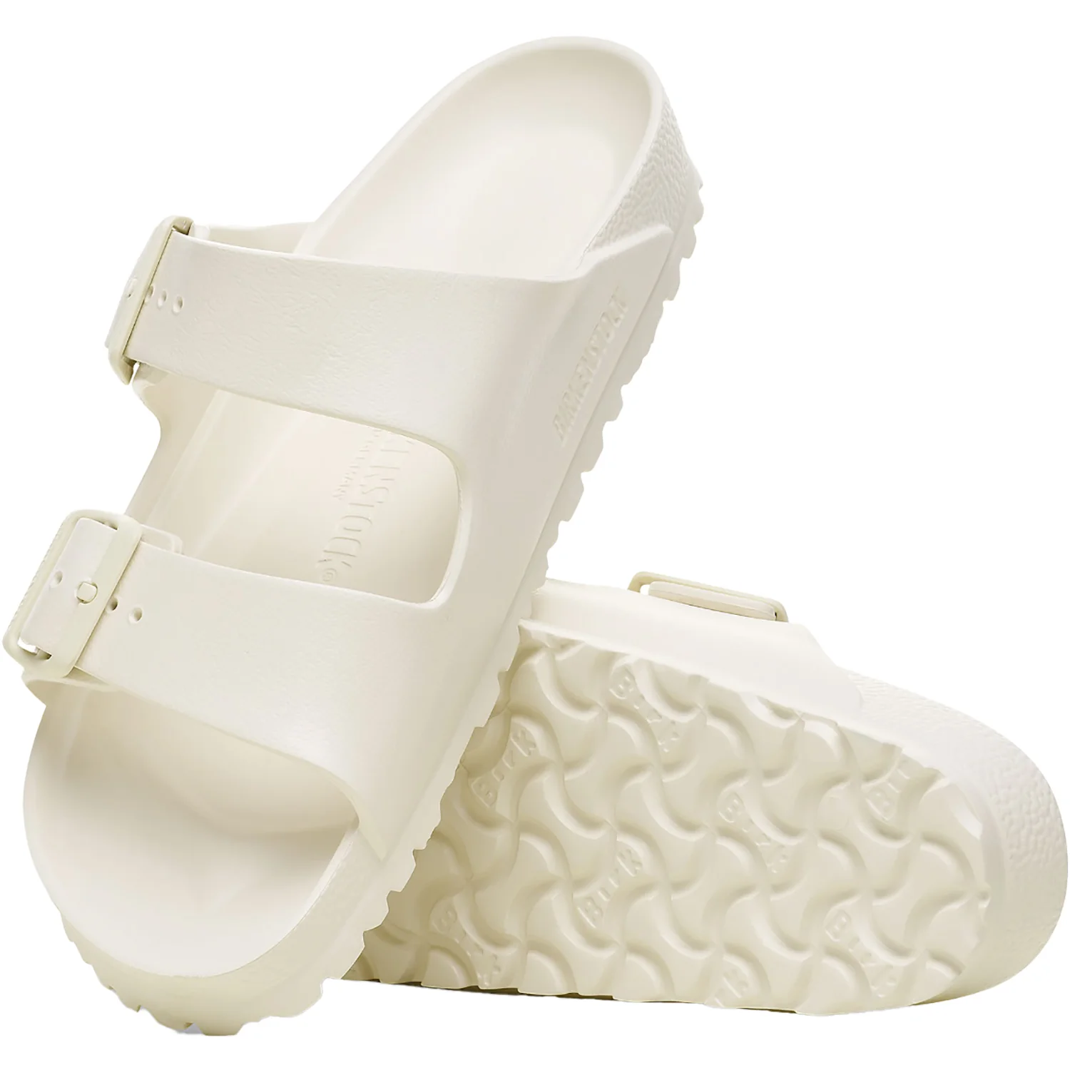 Birkenstock Arizona Essentials Unisex Vegan Sandals Eggshell EVA Synthetic - Image 4
