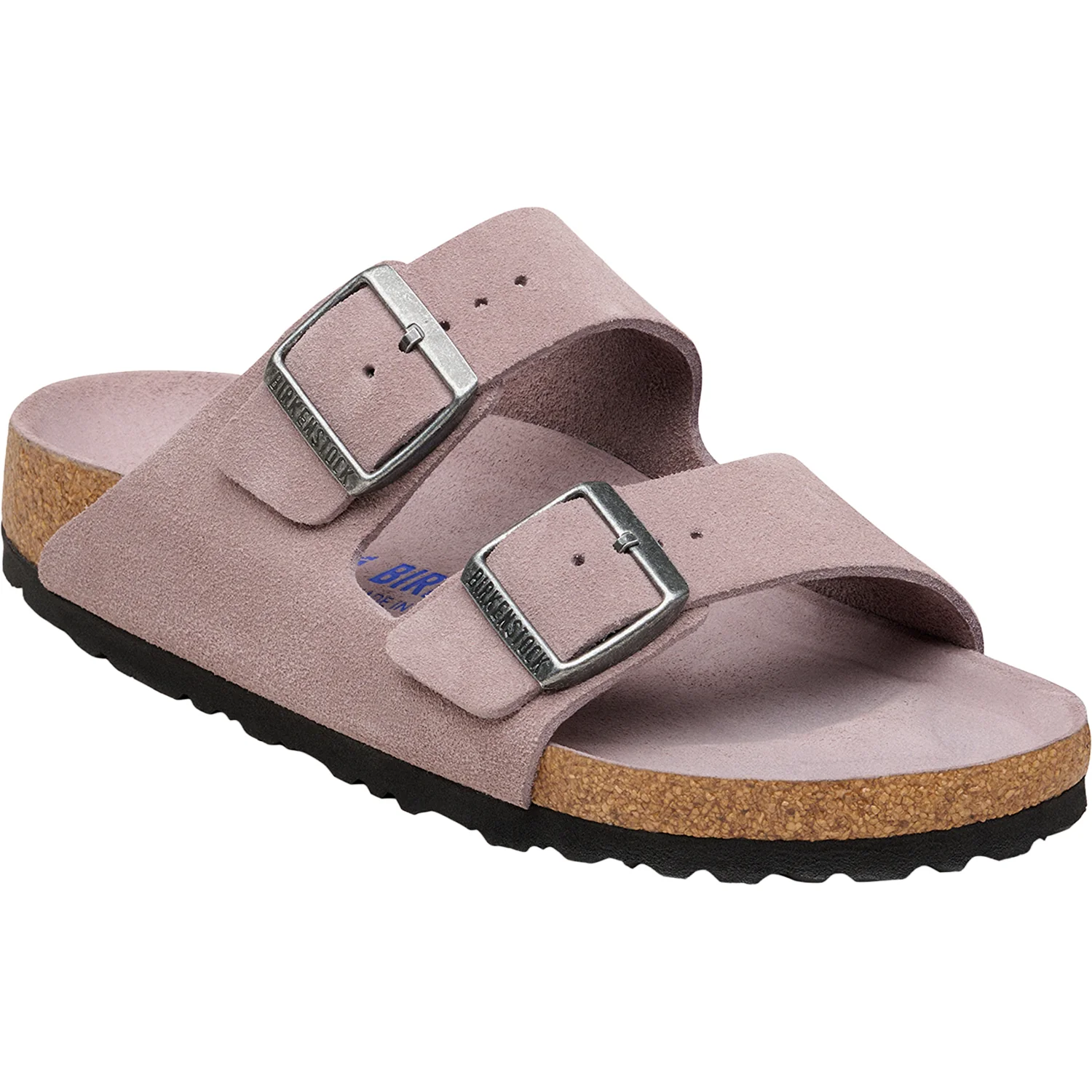 Birkenstock Arizona Soft Footbed Unisex Sandals Faded Purple - Image 4