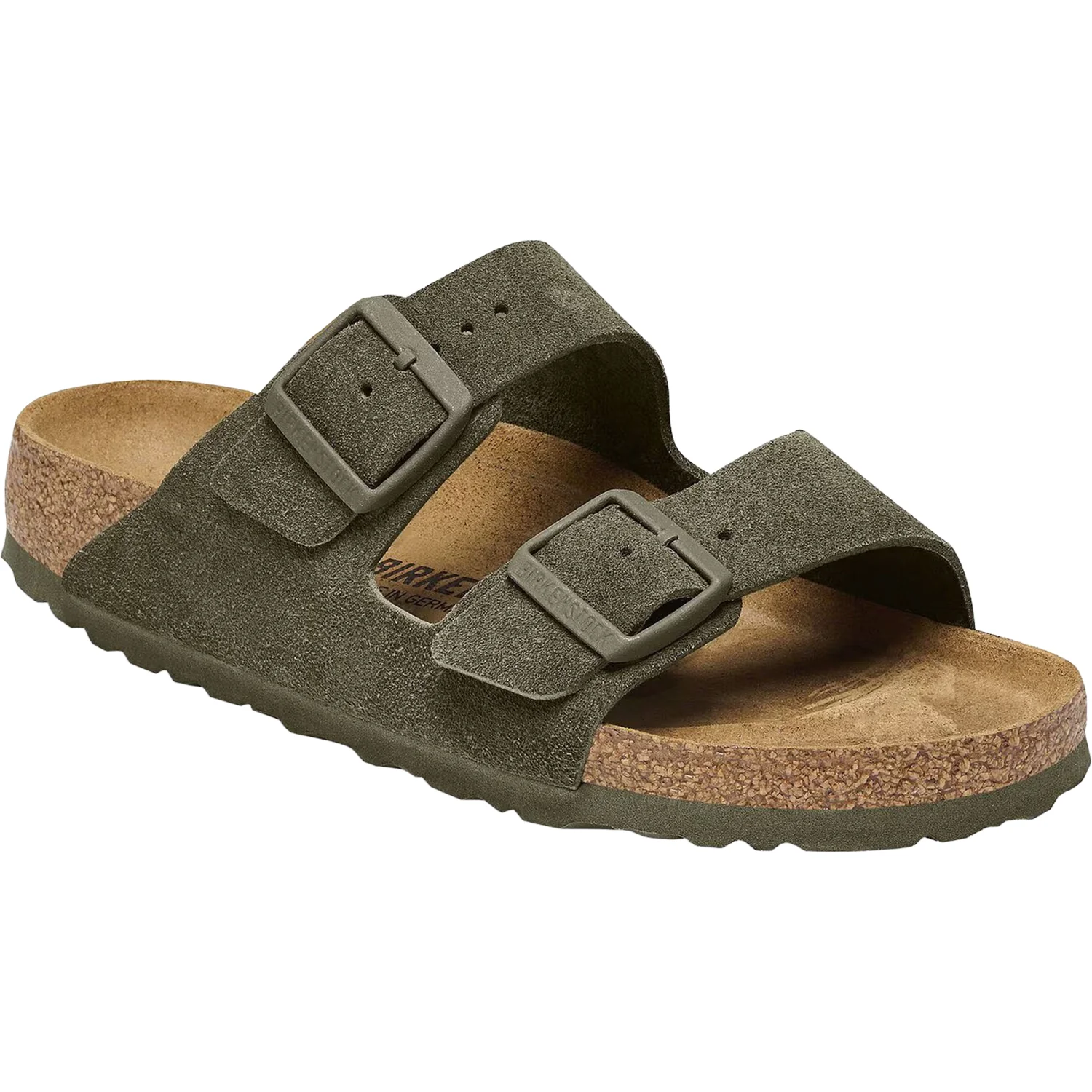 Birkenstock Arizona Unisex Sandals Thyme Suede - Image 4
