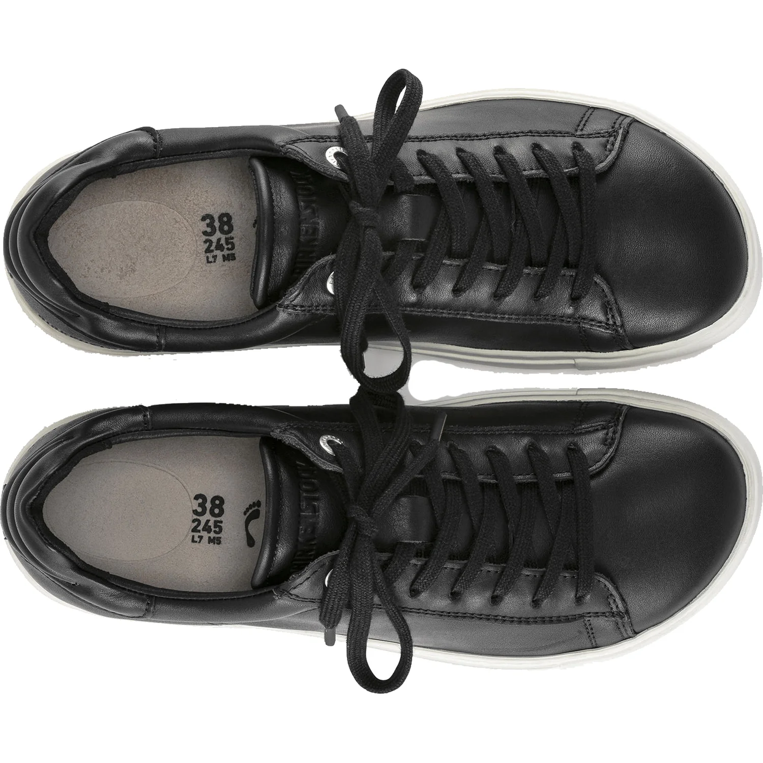 Birkenstock Bend Unisex Sneaker Black Leather - Image 2