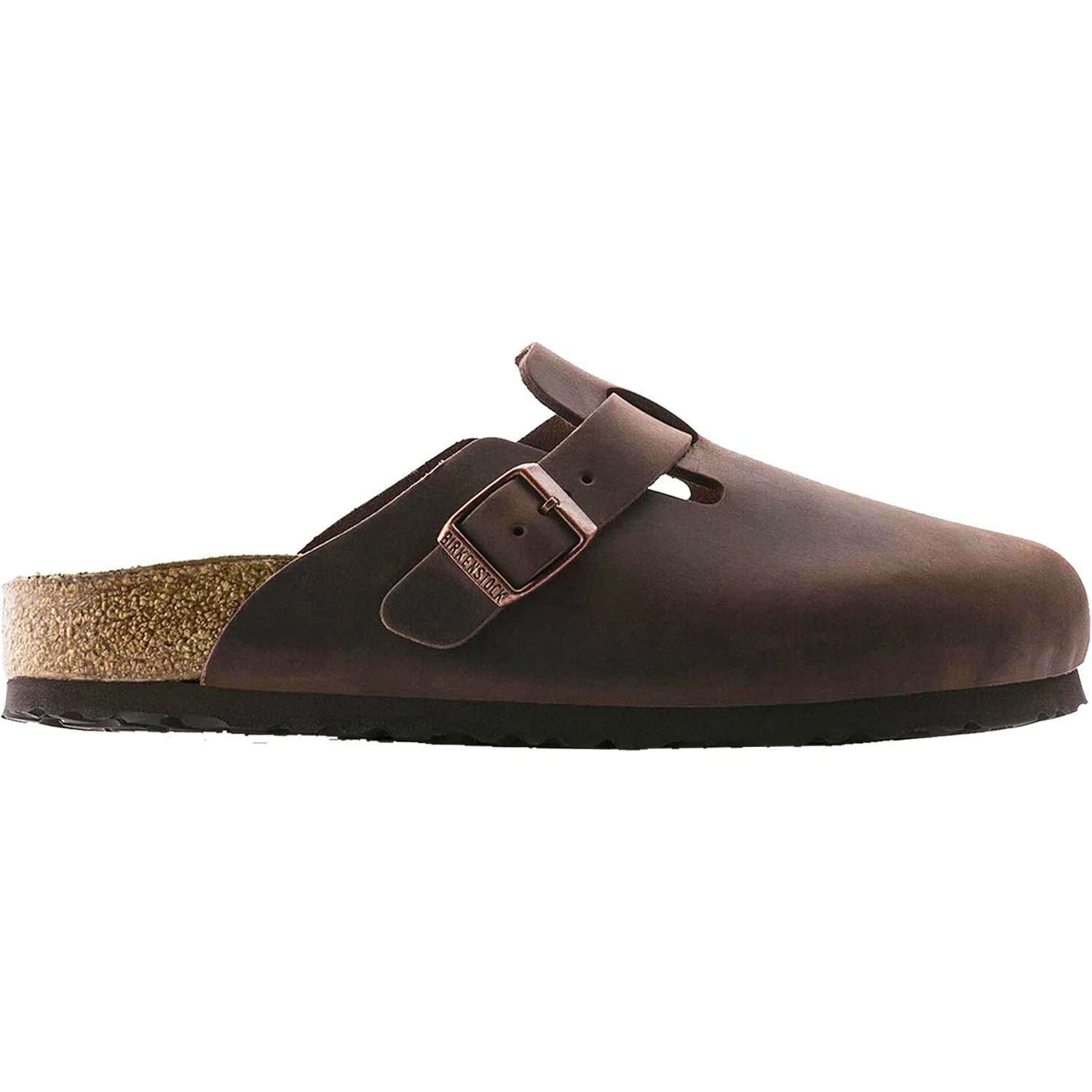 Birkenstock Boston Soft Footbed Unisex Clogs Habana Oiled Leather