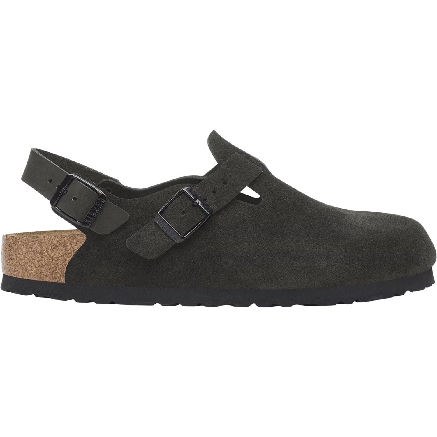 Birkenstock Tokio Unisex Clogs Black Suede