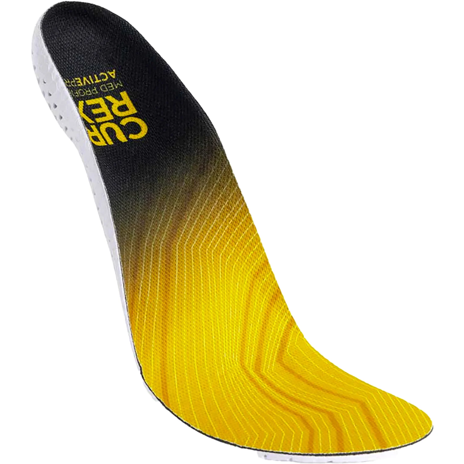 Currex Active Pro Medium Arch Insoles Unisex ACTIVEPRO Insoles Medium Arch / Yellow - Image 3