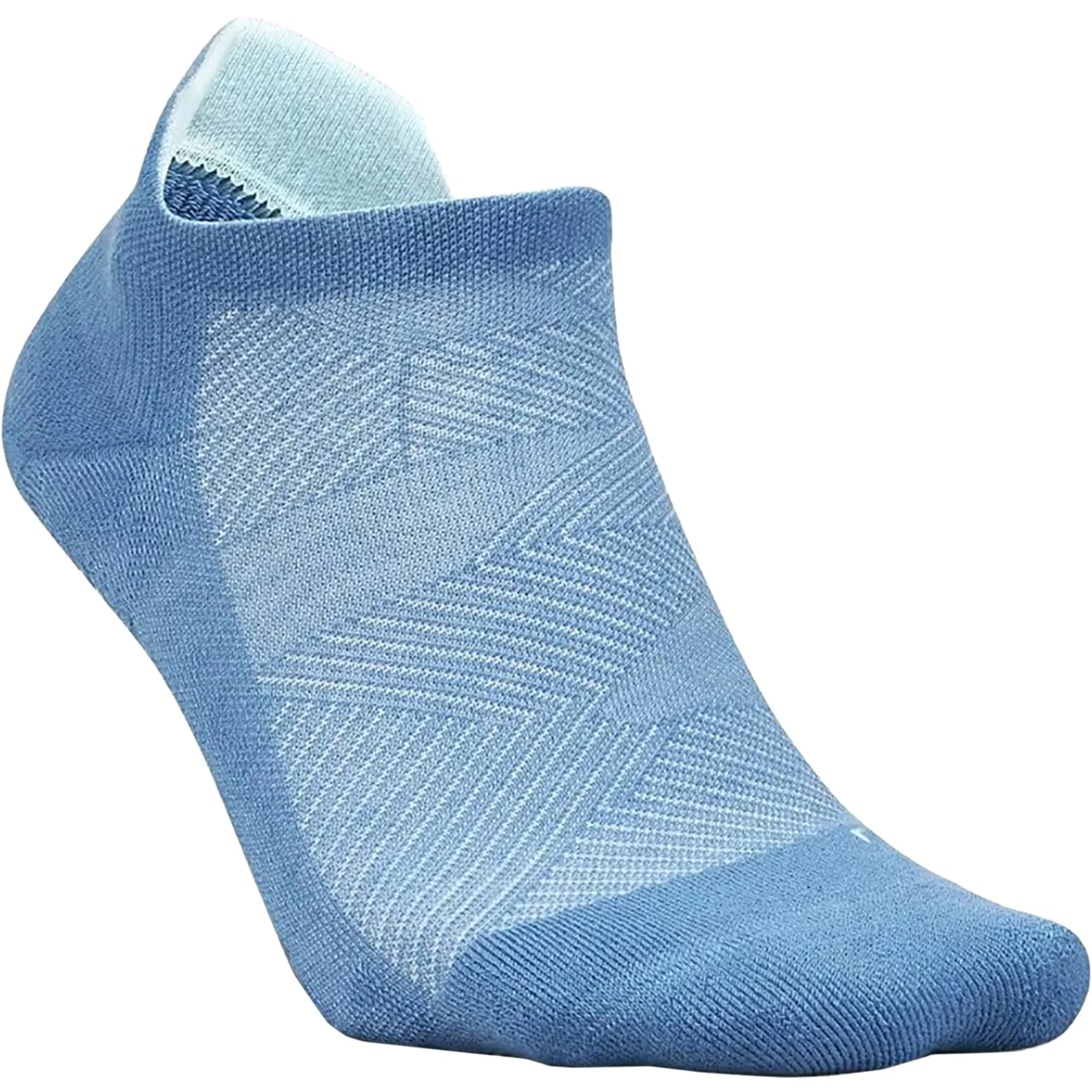 Feetures Elite Grip Max Cushion Tab Unisex Athletic Shoes Socks Flex Blue
