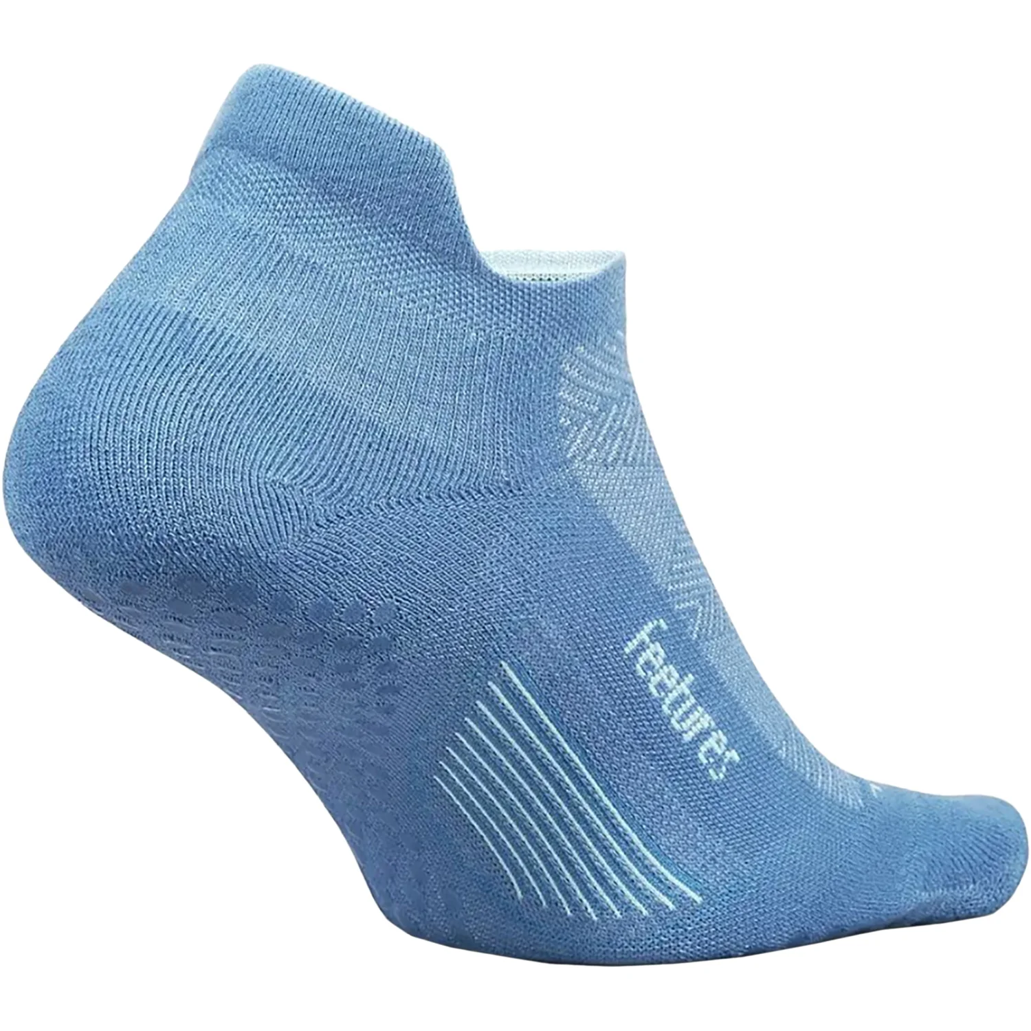 Feetures Elite Grip Max Cushion Tab Unisex Athletic Shoes Socks Flex Blue - Image 4