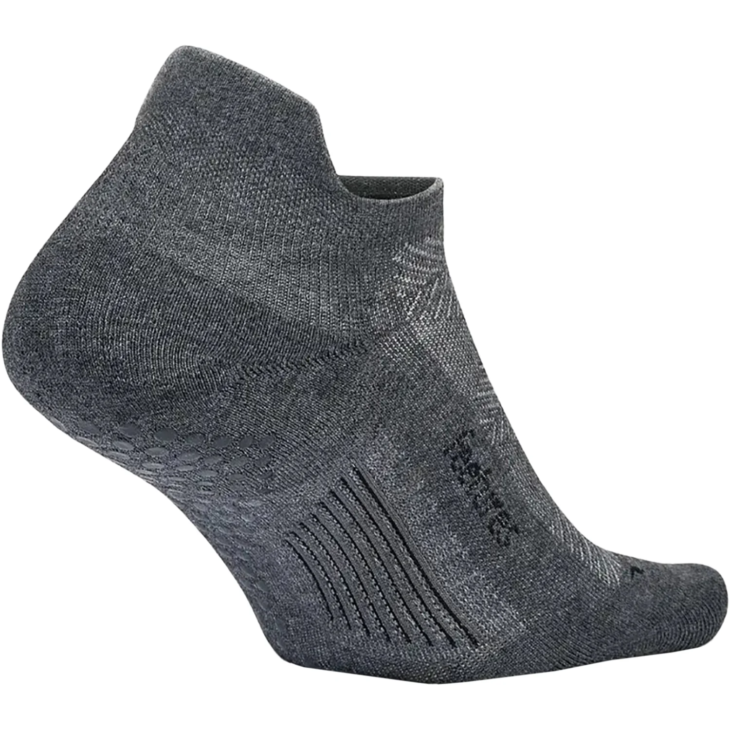 Feetures Elite Grip Max Cushion Tab Unisex Athletic Shoes Socks Flow Gray - Image 4