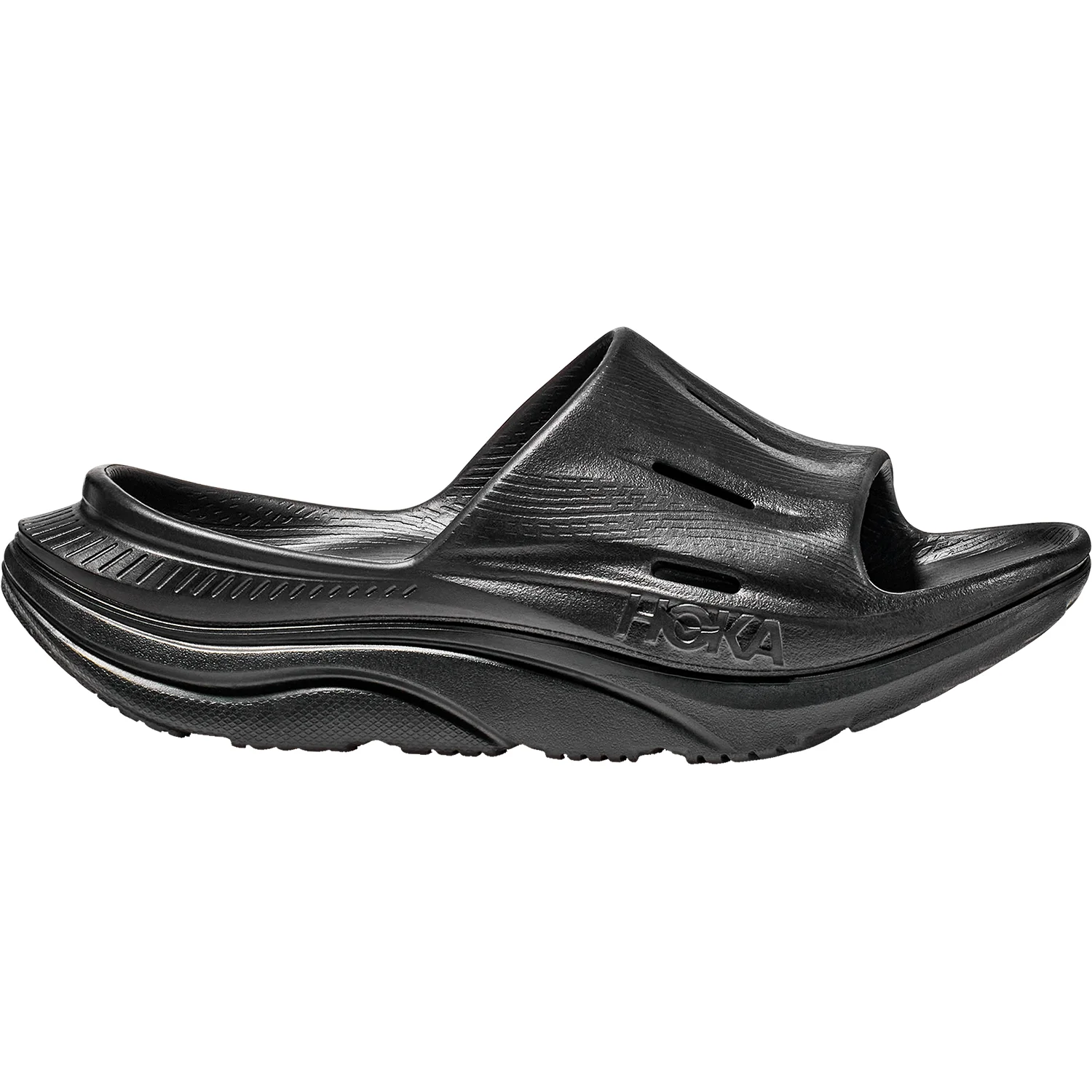Hoka Ora Recovery Slide 3 Unisex Sandals Black/Black EVA