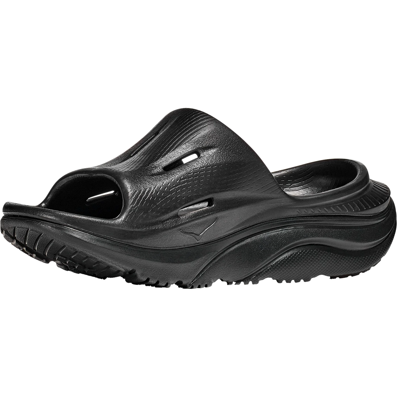 Hoka Ora Recovery Slide 3 Unisex Sandals Black/Black EVA - Image 3
