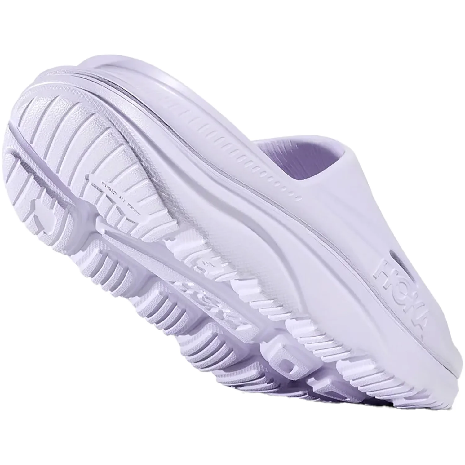Hoka Ora Recovery Slide 3 Unisex Sandals Ether/Ether EVA - Image 4