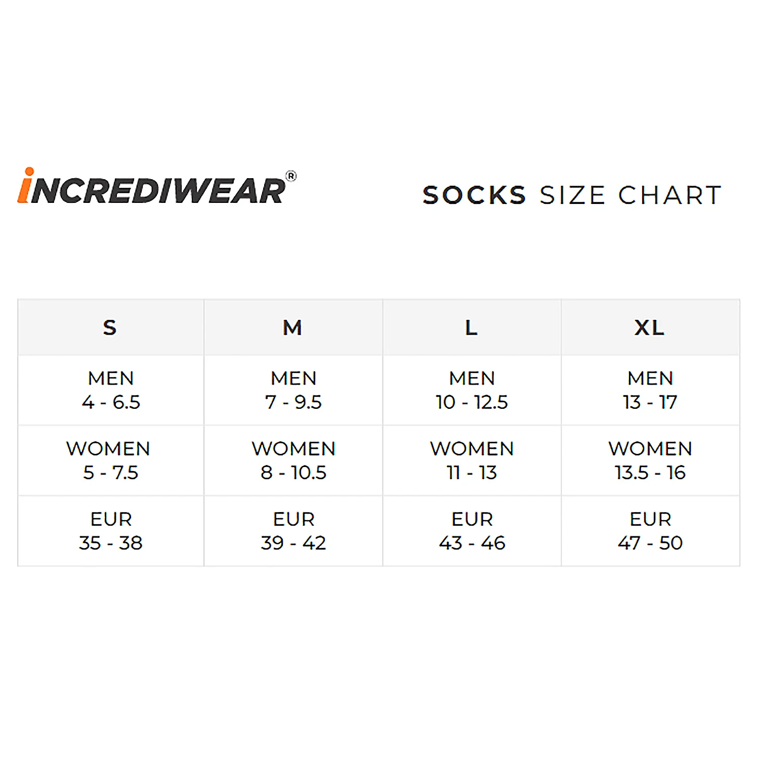 Incrediwear Circulation Crew Socks Unisex Performance Socks Grey - Image 3