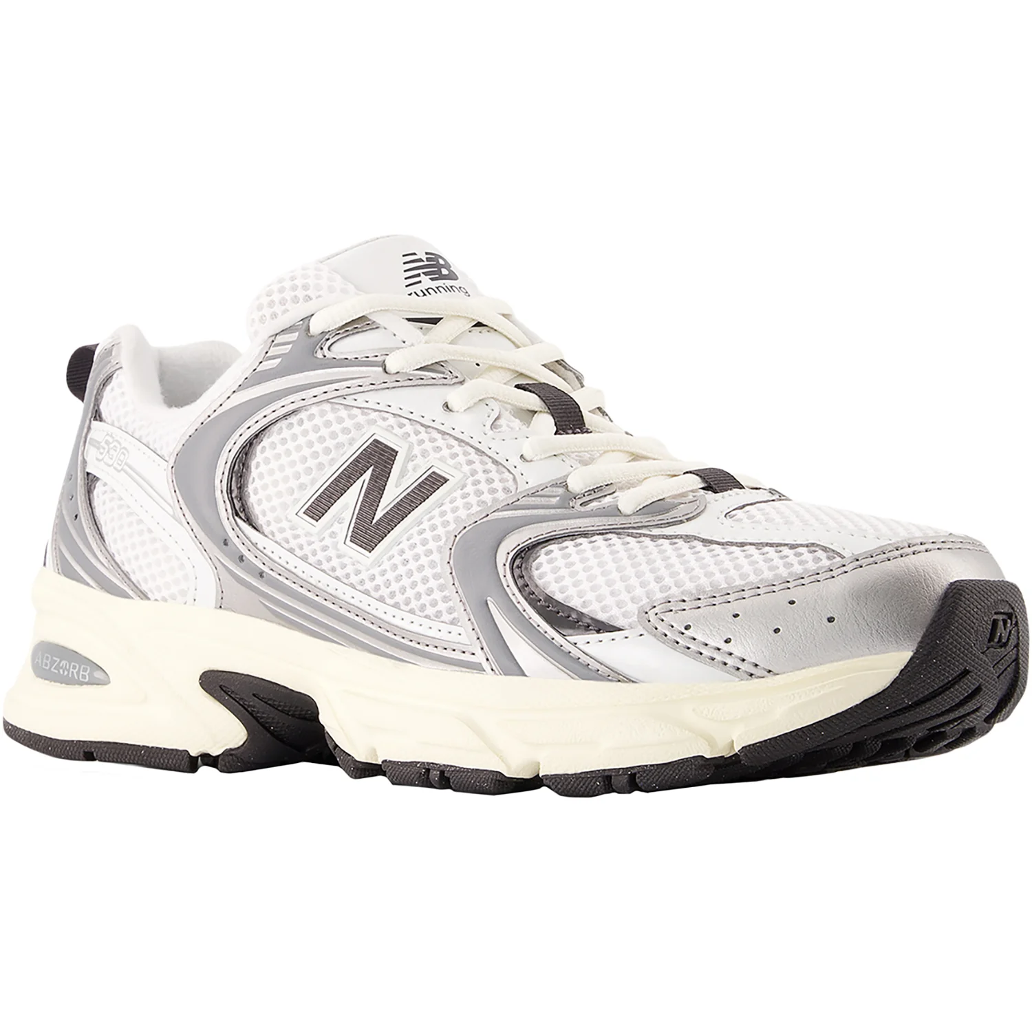 New Balance U530ESA Unisex Athletic Shoes Silver Metallic - Image 5