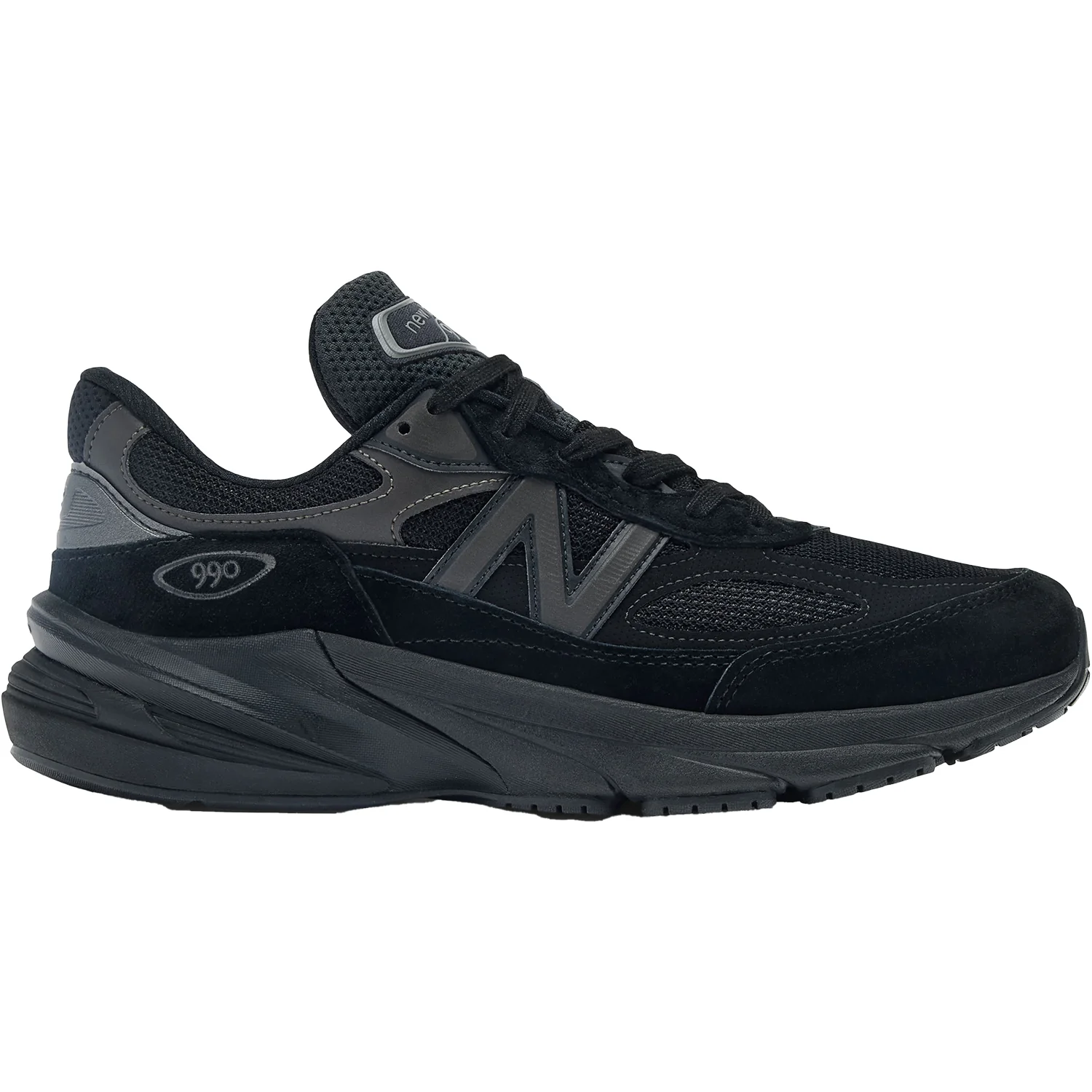 New Balance U990BB6 Unisex Running Shoes Black/Black Suede/Mesh