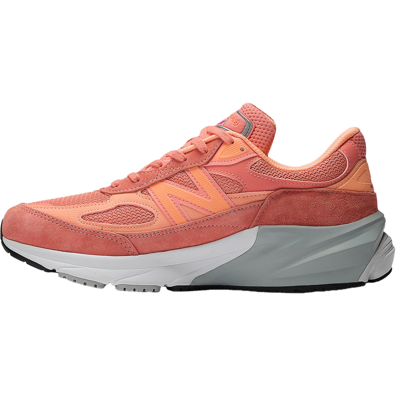 New Balance U990SR6 Unisex Running Shoes Sunrise/Grey - Image 3