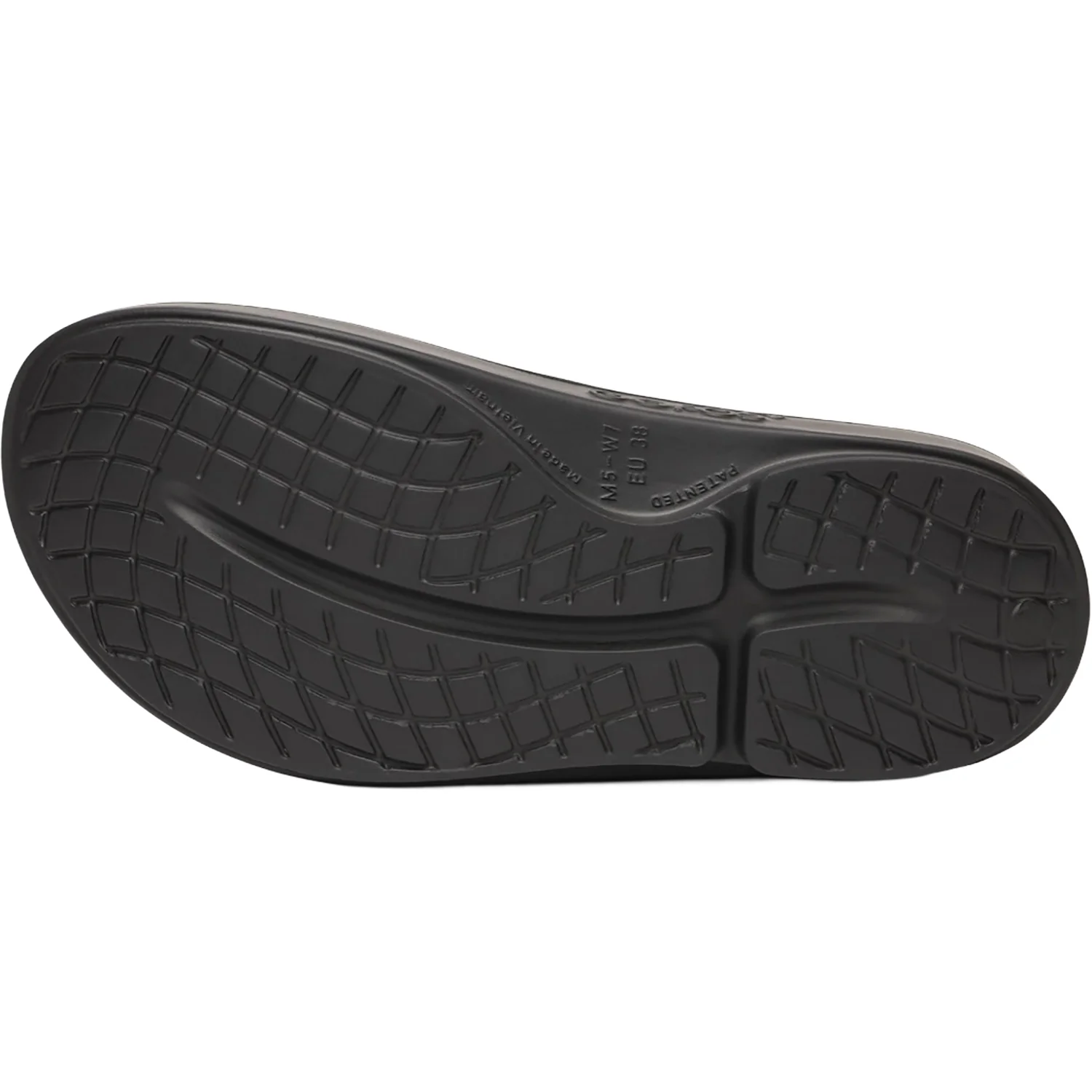 Oofos OOahh Limited Unisex Recovery Slide Sandals Black Combo Camo - Image 4
