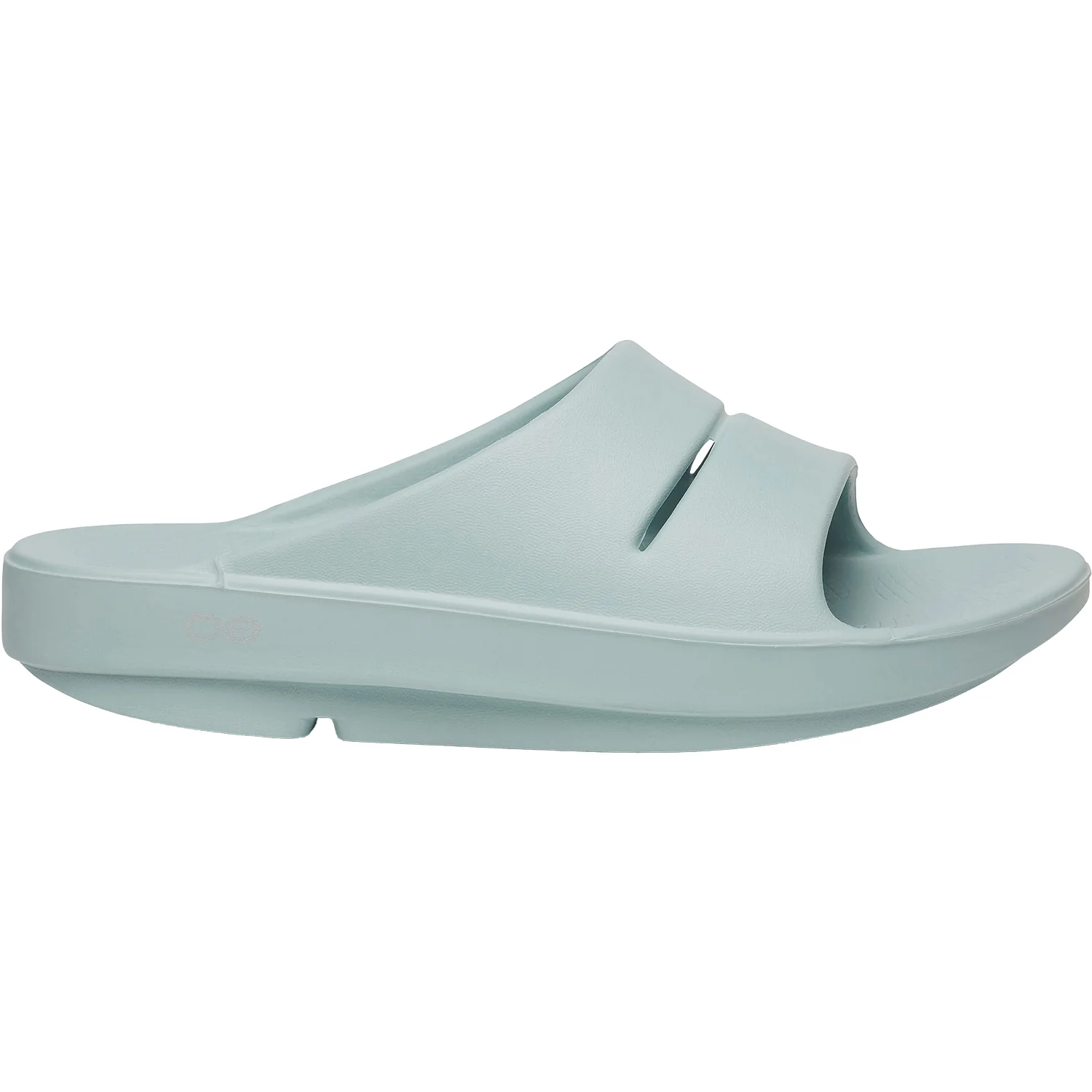OOFOS OOahh Unisex Slide Sandals Mist Synthetic
