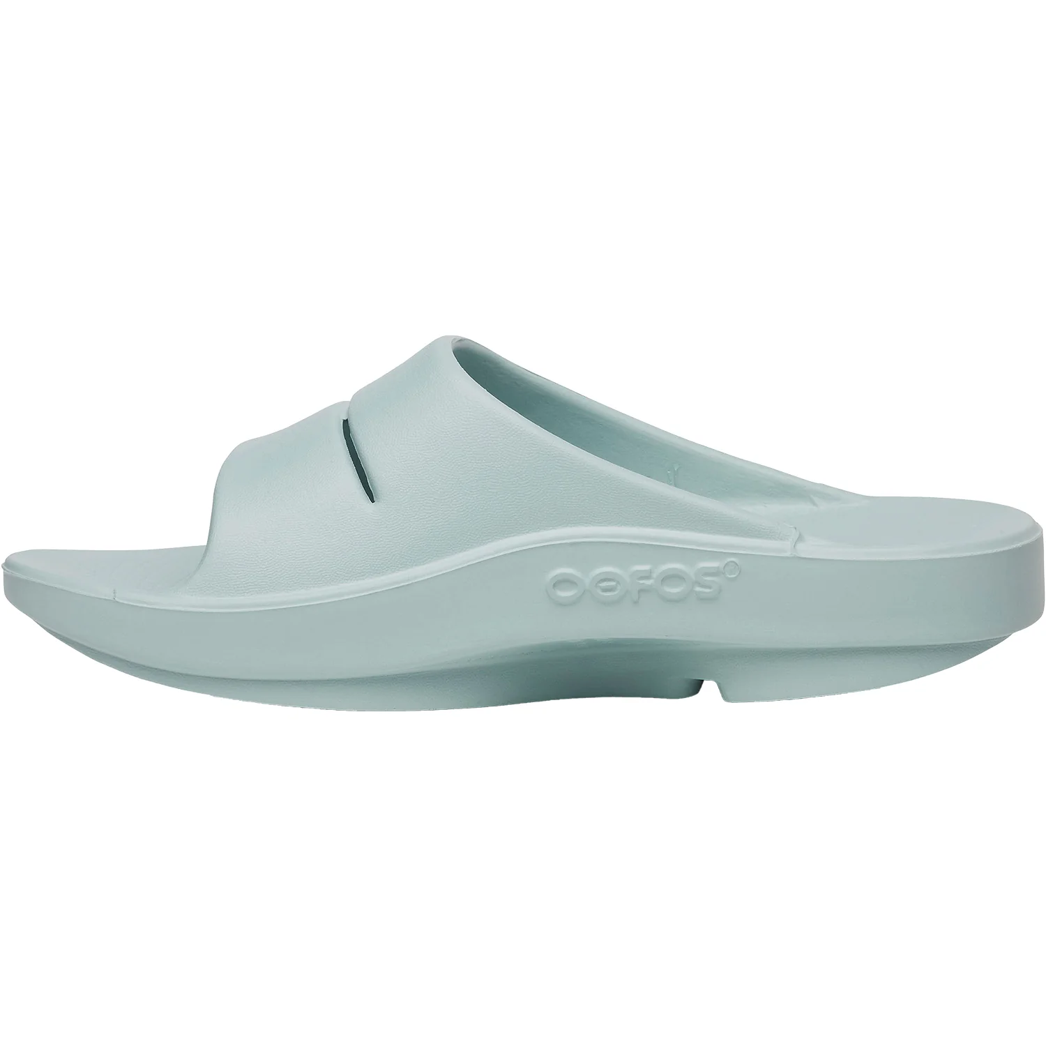 OOFOS OOahh Unisex Slide Sandals Mist Synthetic - Image 3