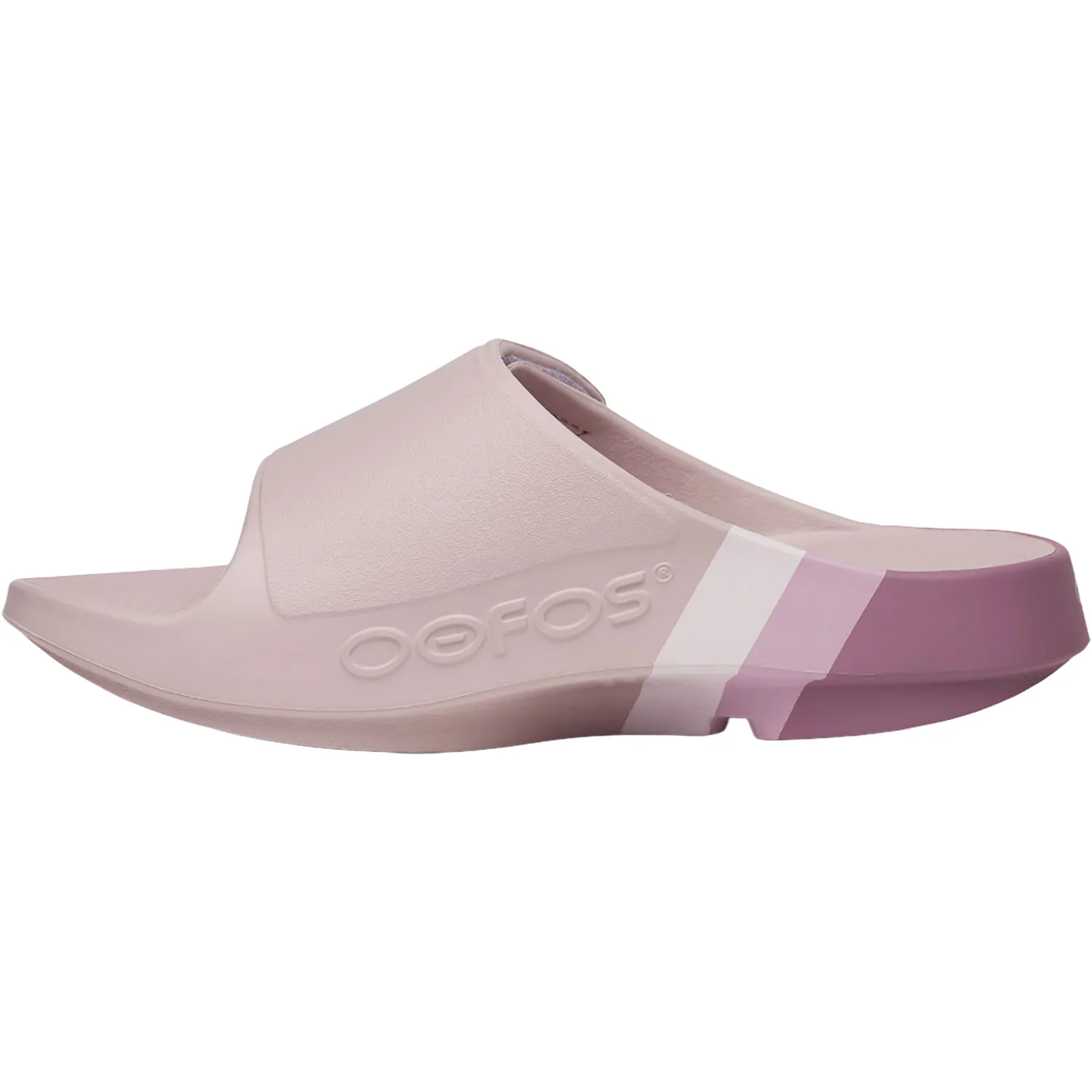 Oofos OOAhh Sport Flex Limited Unisex Recovery Slide Sandals Orchid Rally - Image 3
