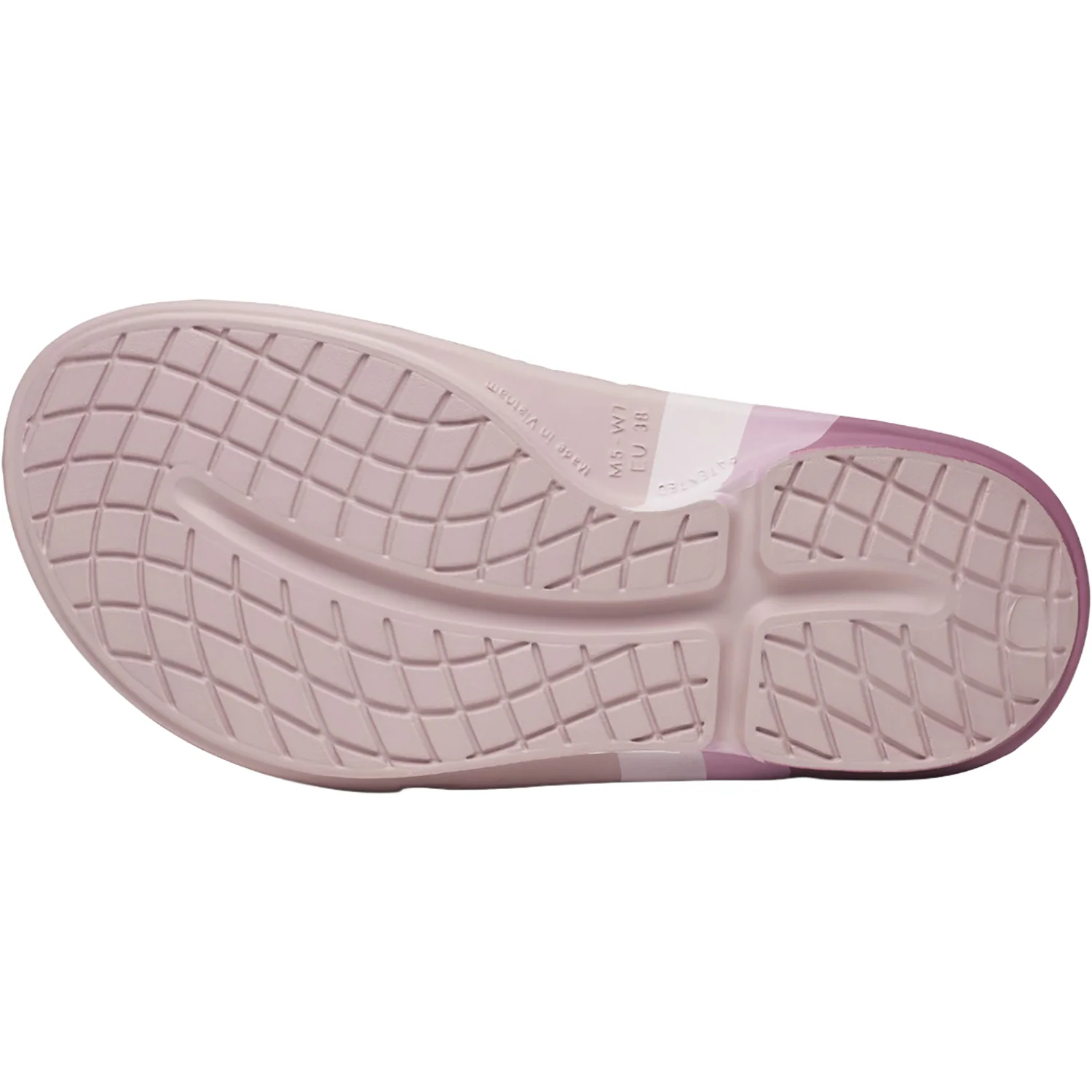 Oofos OOAhh Sport Flex Limited Unisex Recovery Slide Sandals Orchid Rally - Image 4