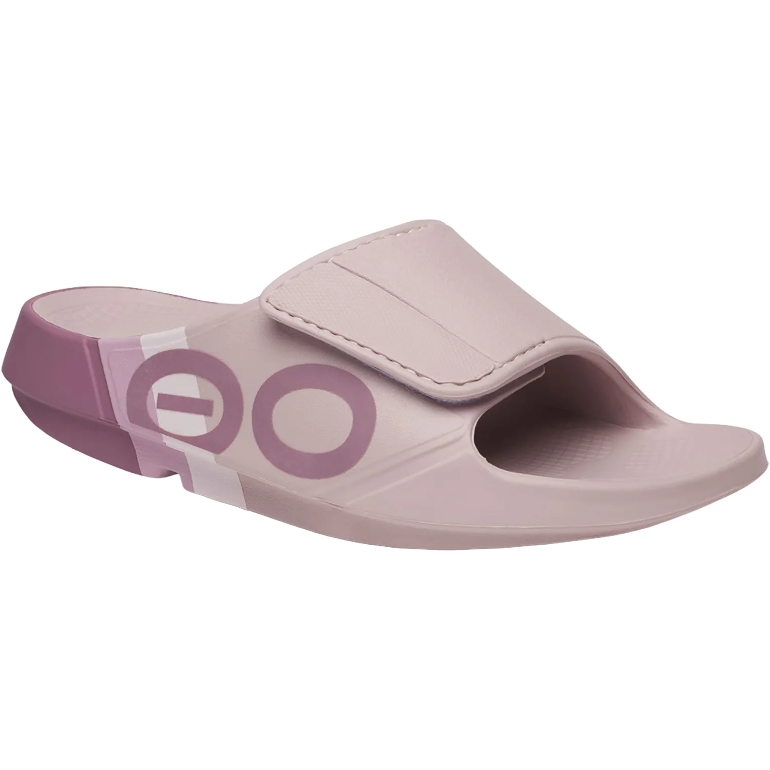 Oofos OOAhh Sport Flex Limited Unisex Recovery Slide Sandals Orchid Rally - Image 5