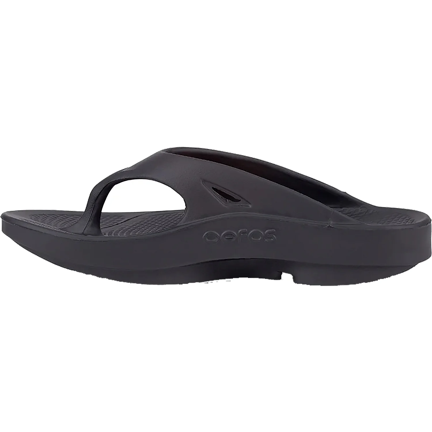 OOFOS OOriginal Unisex Thong Sandals Black Synthetic - Image 3