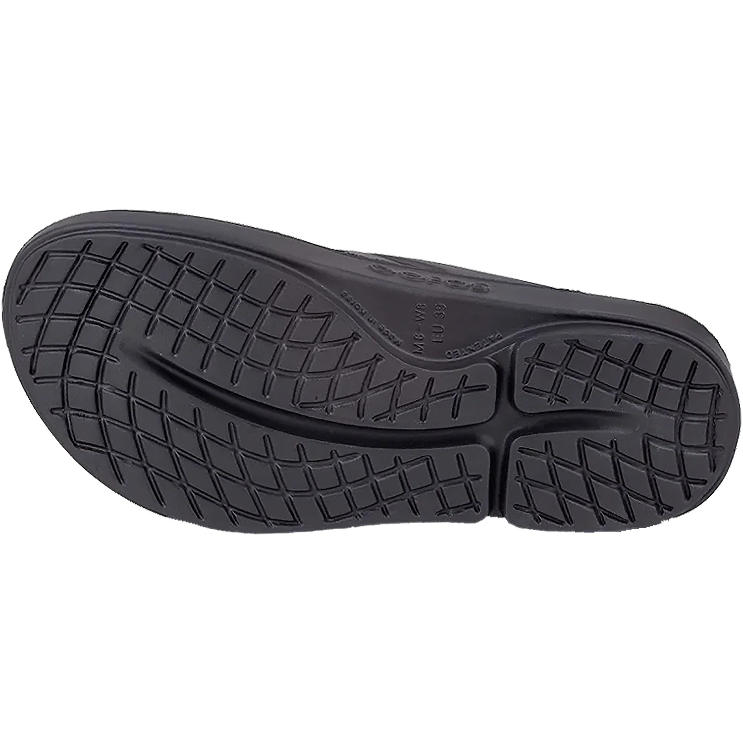 OOFOS OOriginal Unisex Thong Sandals Black Synthetic - Image 4