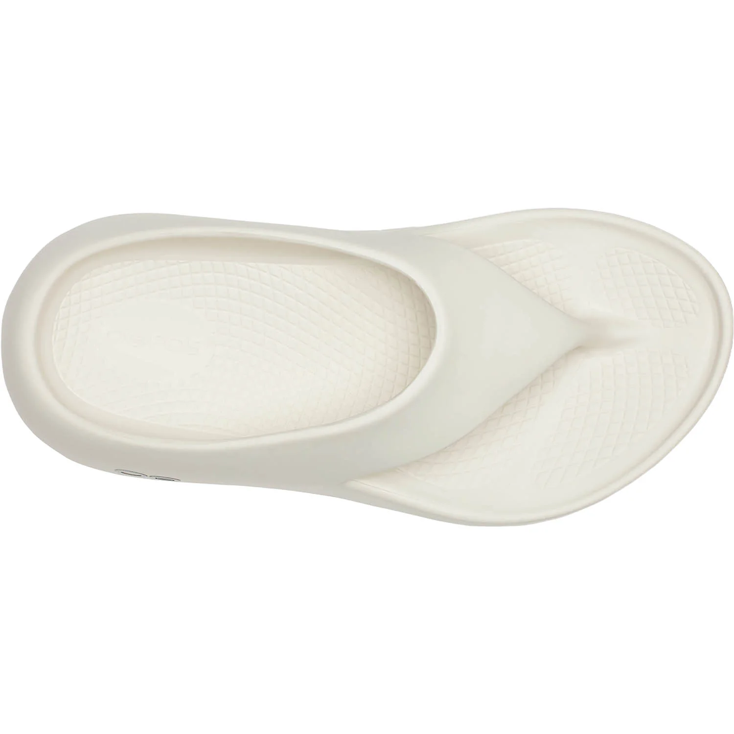 OOFOS OOriginal+ Unisex Recovery Slide Sandals Chalk - Image 2