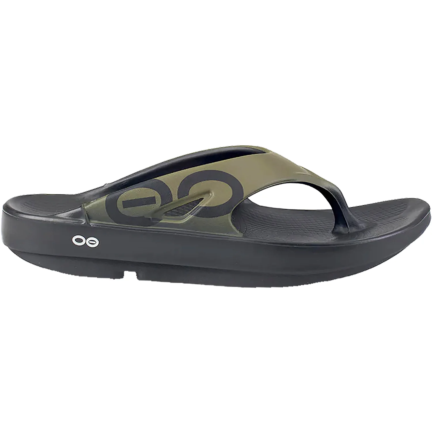 OOFOS OOriginal Sport Unisex Recovery Sandals Tactical Green Synthetic
