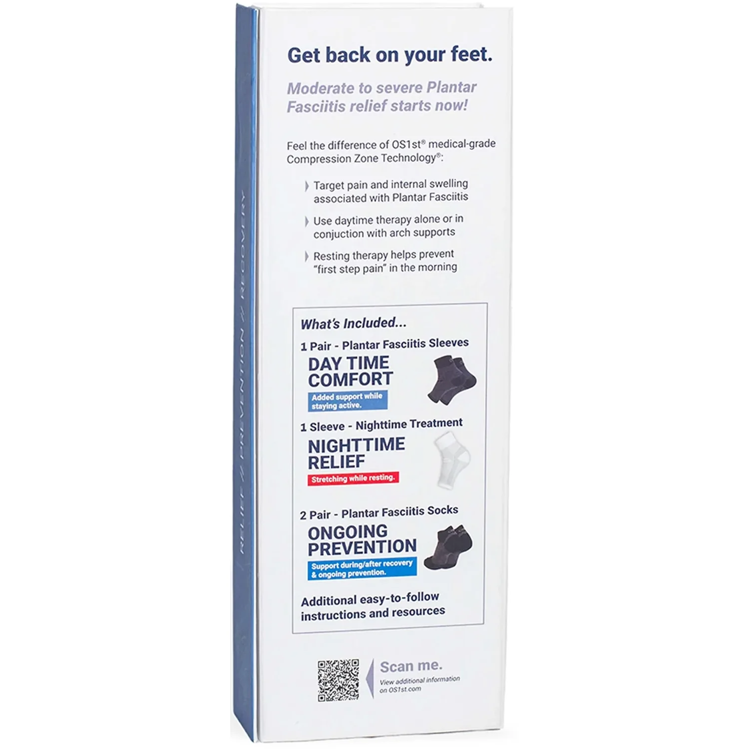 OS1st Plantar Fasciitis Kit Unisex Supportive Socks - Image 4