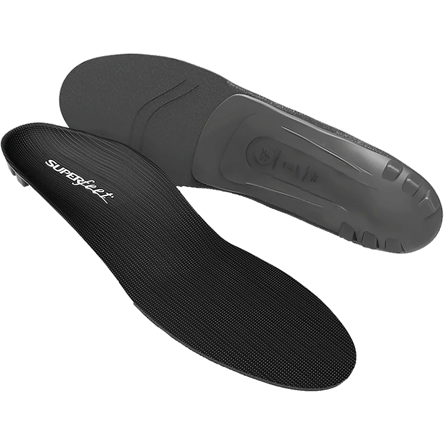 Superfeet All-Purpose Support Low Arch Insoles Unisex Low Profile Insoles Black