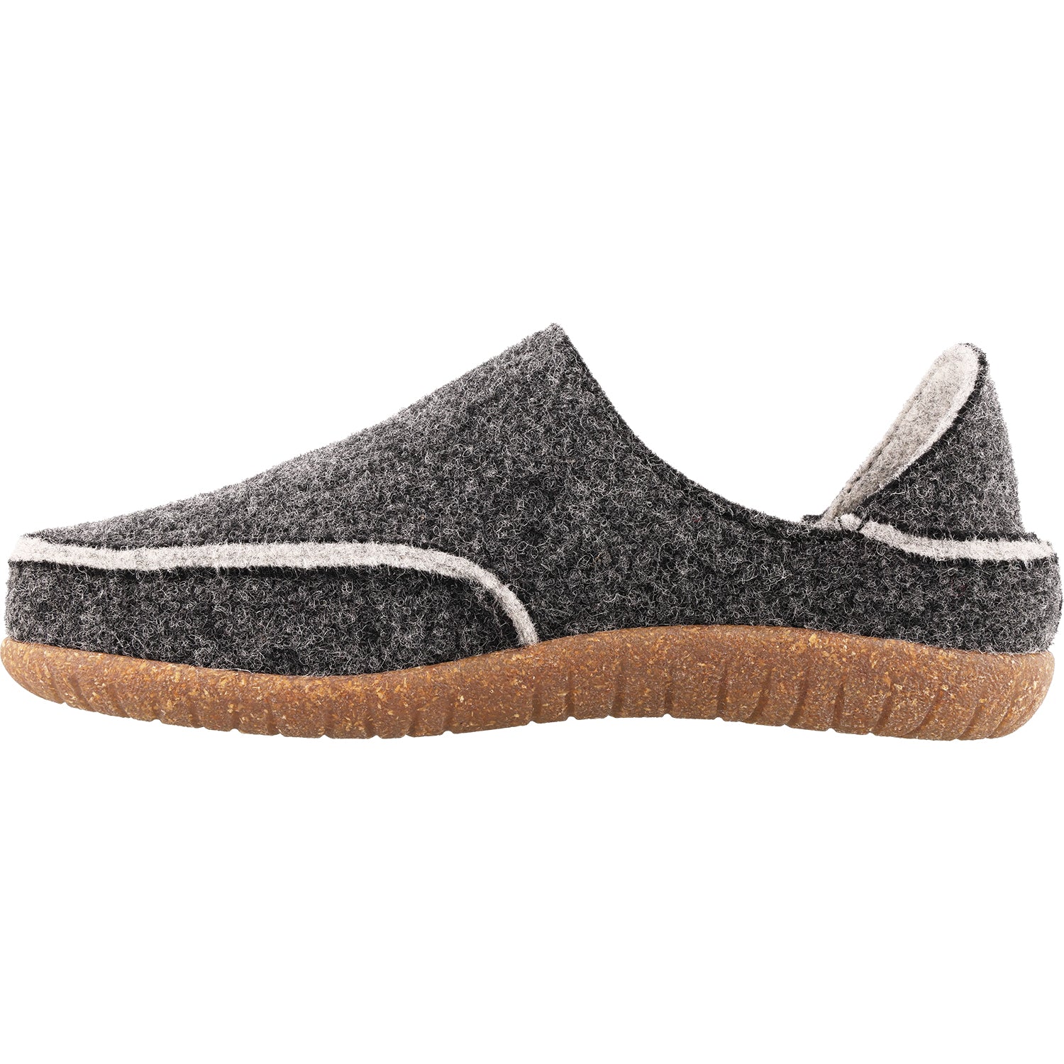 Taos Convertawool Unisex Convertible Slippers Charcoal Wool - Image 3