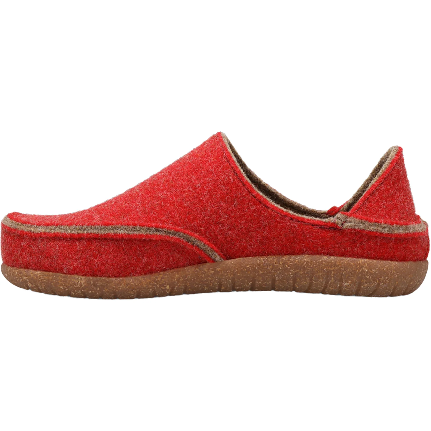 Taos Convertawool Unisex Outdoor Slippers Red/Tan - Image 3