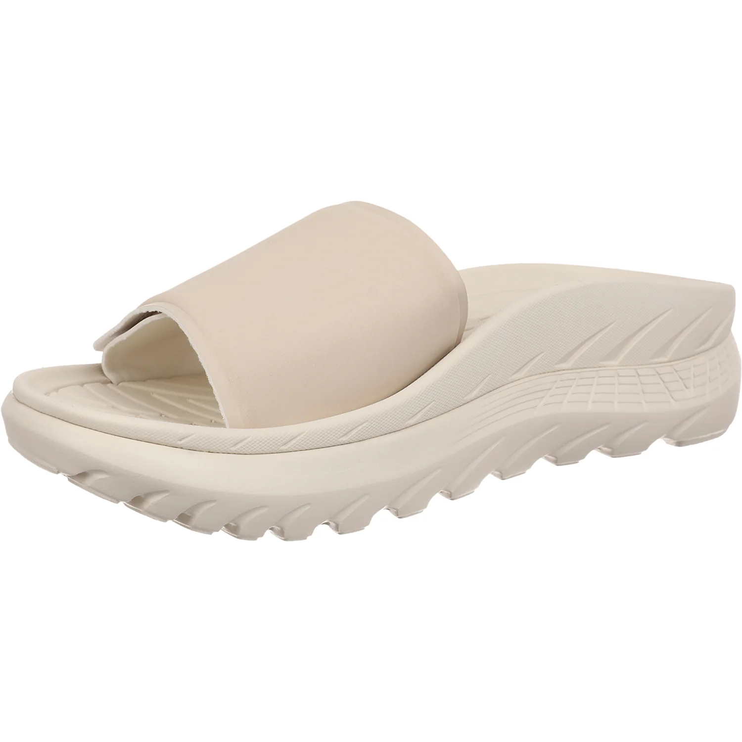 Vionic Rejuvenate Unisex Recovery Sandals Cream Synthetic - Image 3