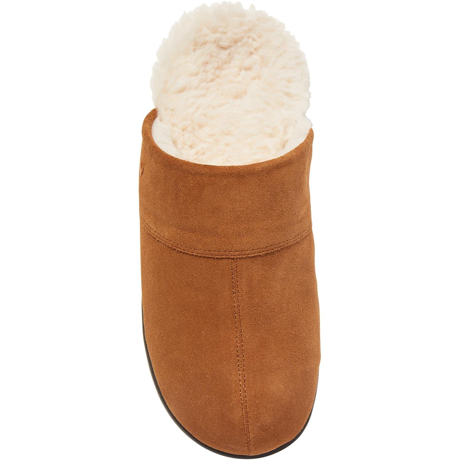 Vionic Alfons Men's Wellness Slippers Toffee Suede - Image 2
